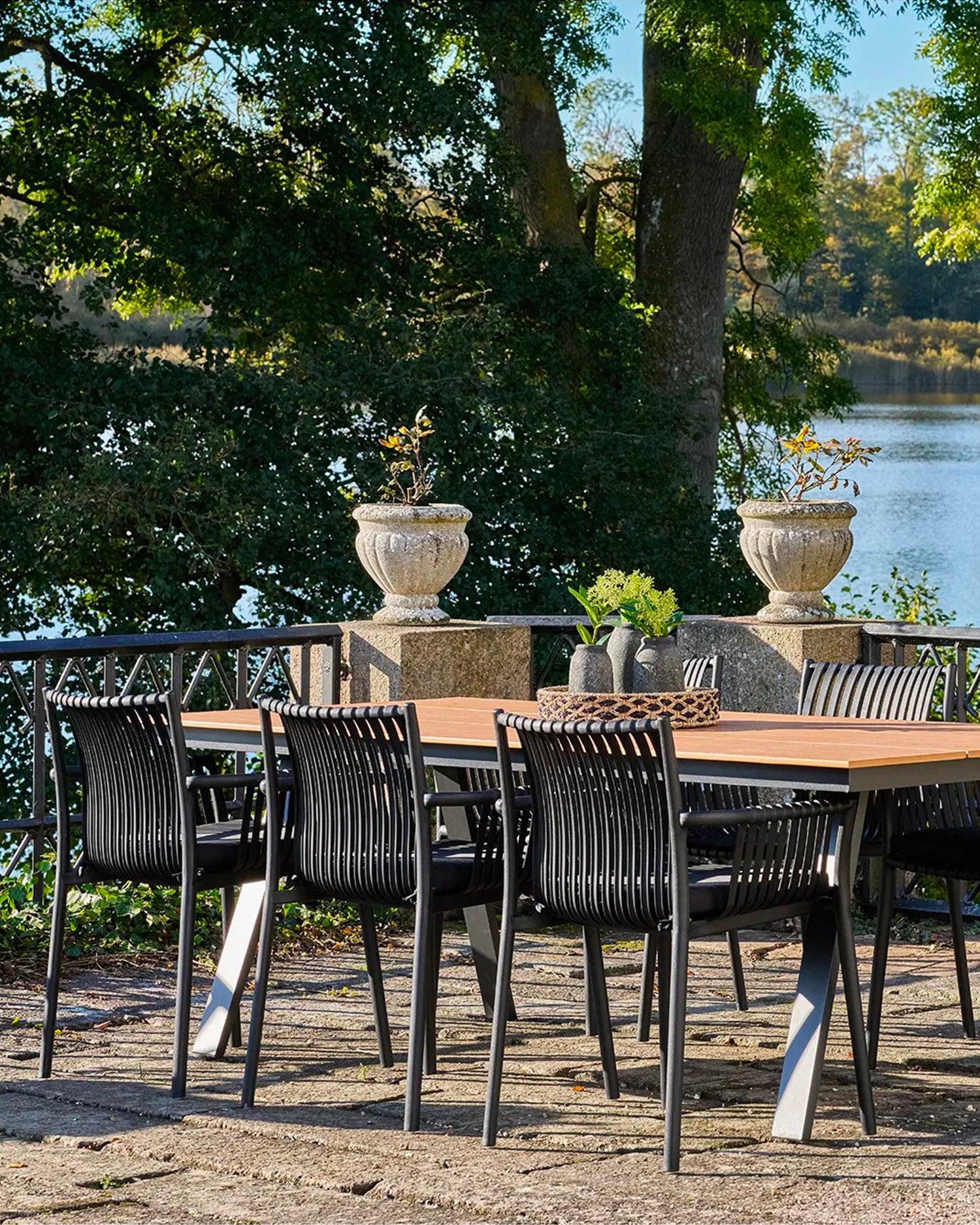 Set 2 sedie da esterno in polipropilene Tulsa