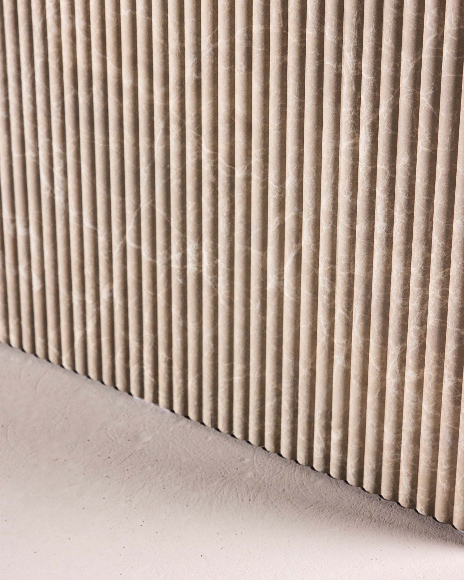 Tavolo da pranzo rettangolare effetto pietra Vail