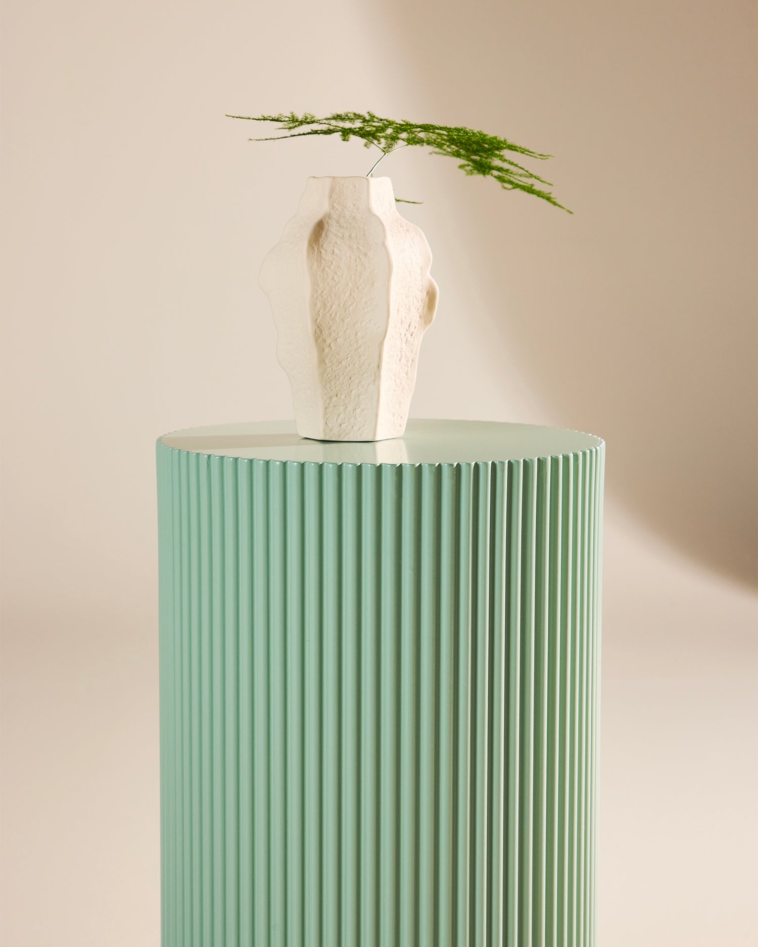 Tavolino rotondo in legno Lenox