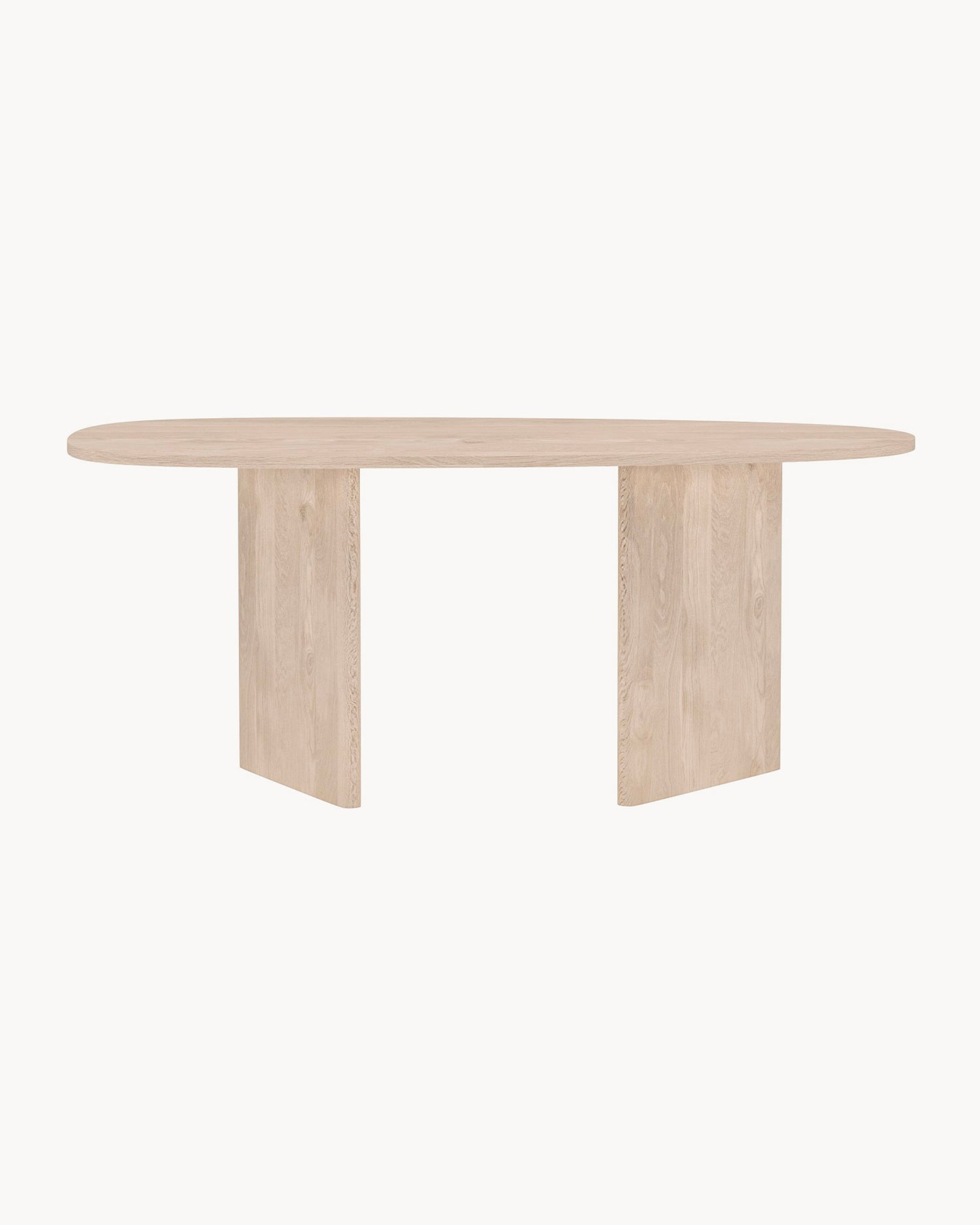 Tavolo da pranzo ovale effetto legno Grönvik