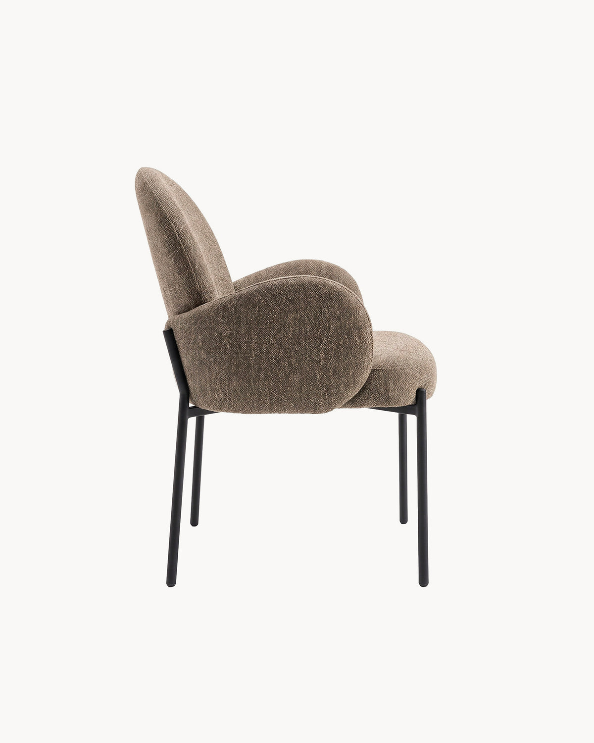 Set 2 sedie da pranzo imbottite Blom