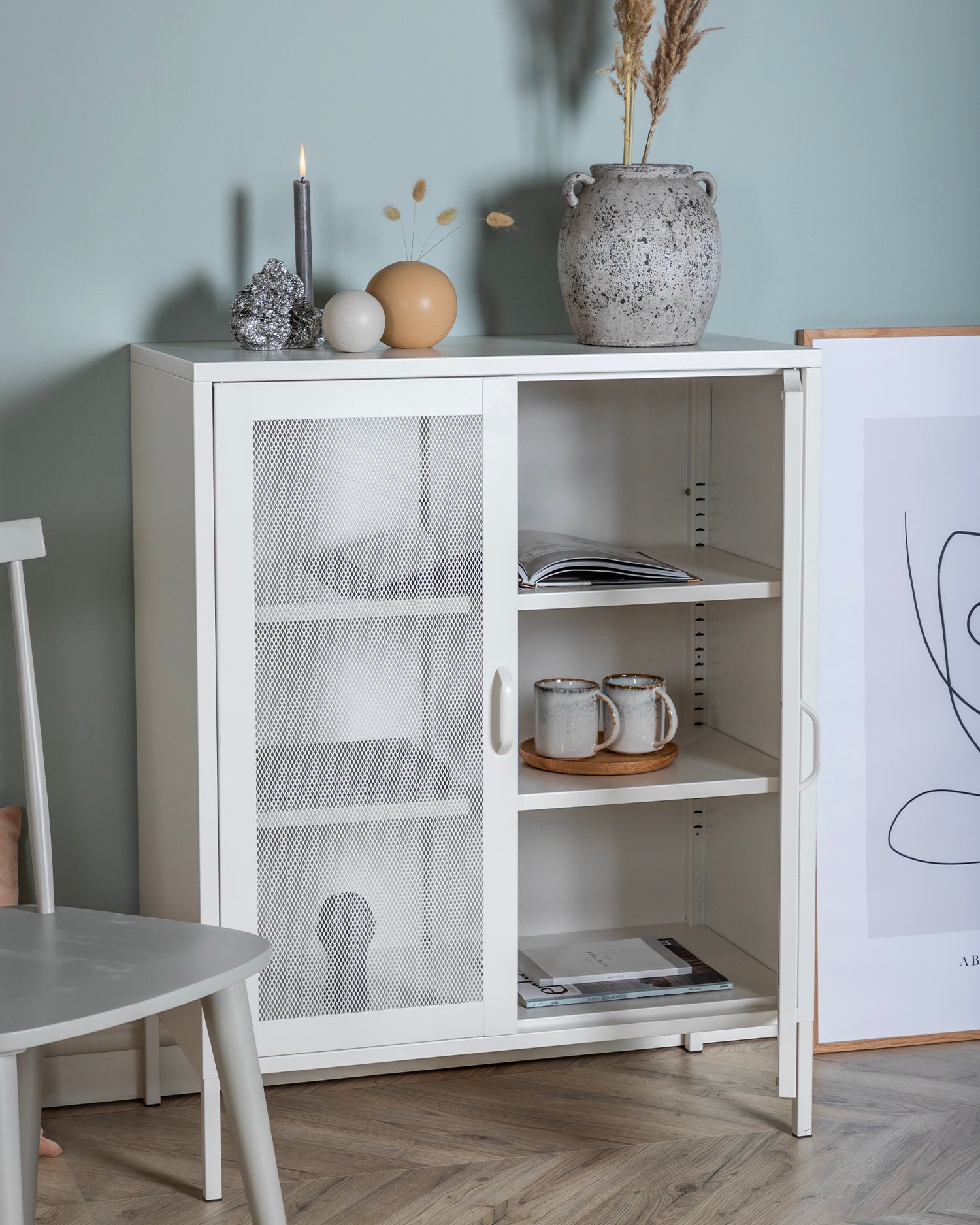 Credenza in metallo Misha