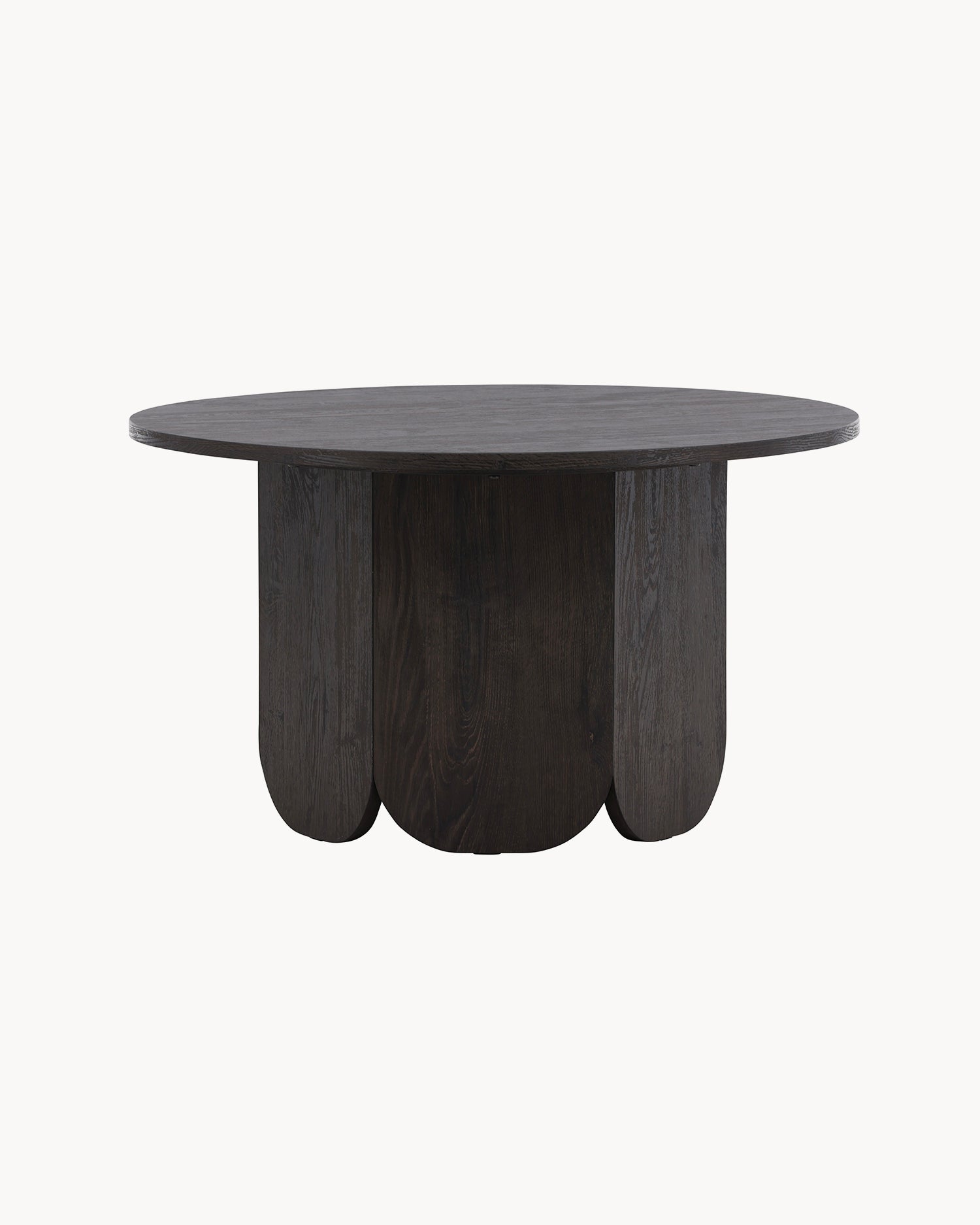 Tavolino rotondo da salotto in legno Tekla