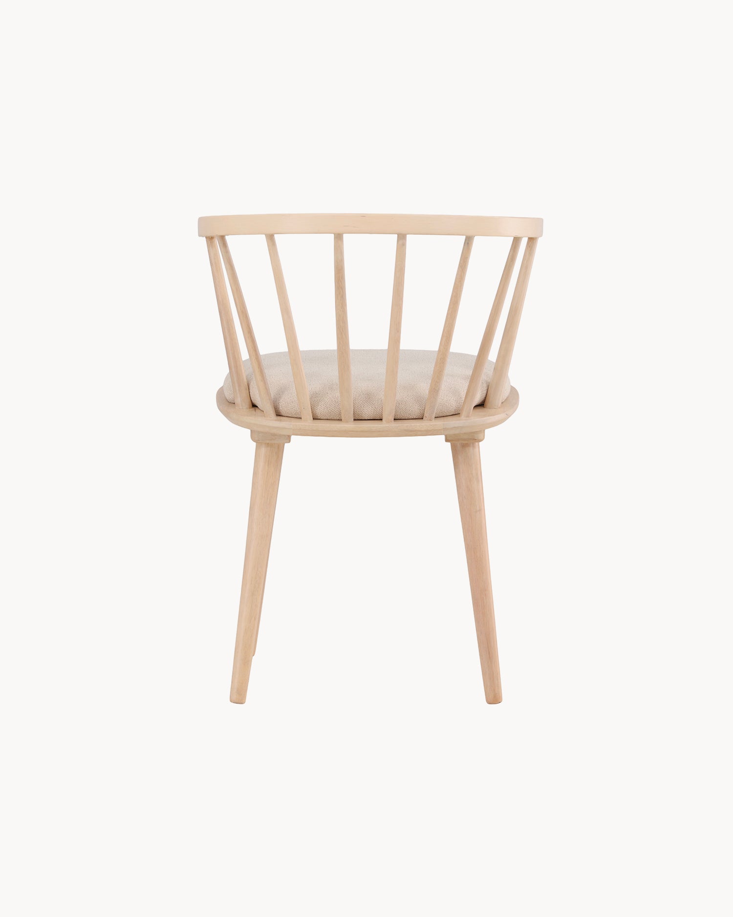 Set 2 sedie da pranzo in legno con cuscino Bobby