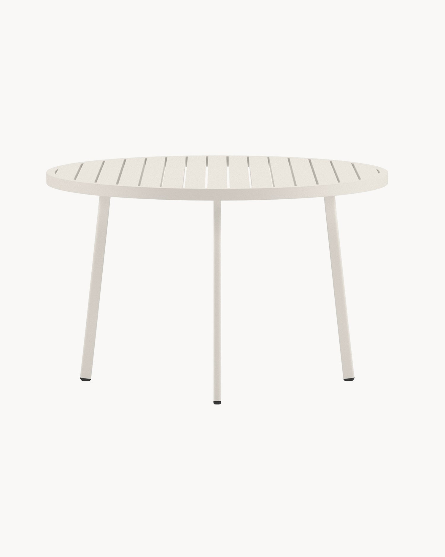 Tavolo da esterno rotondo in alluminio Giardini