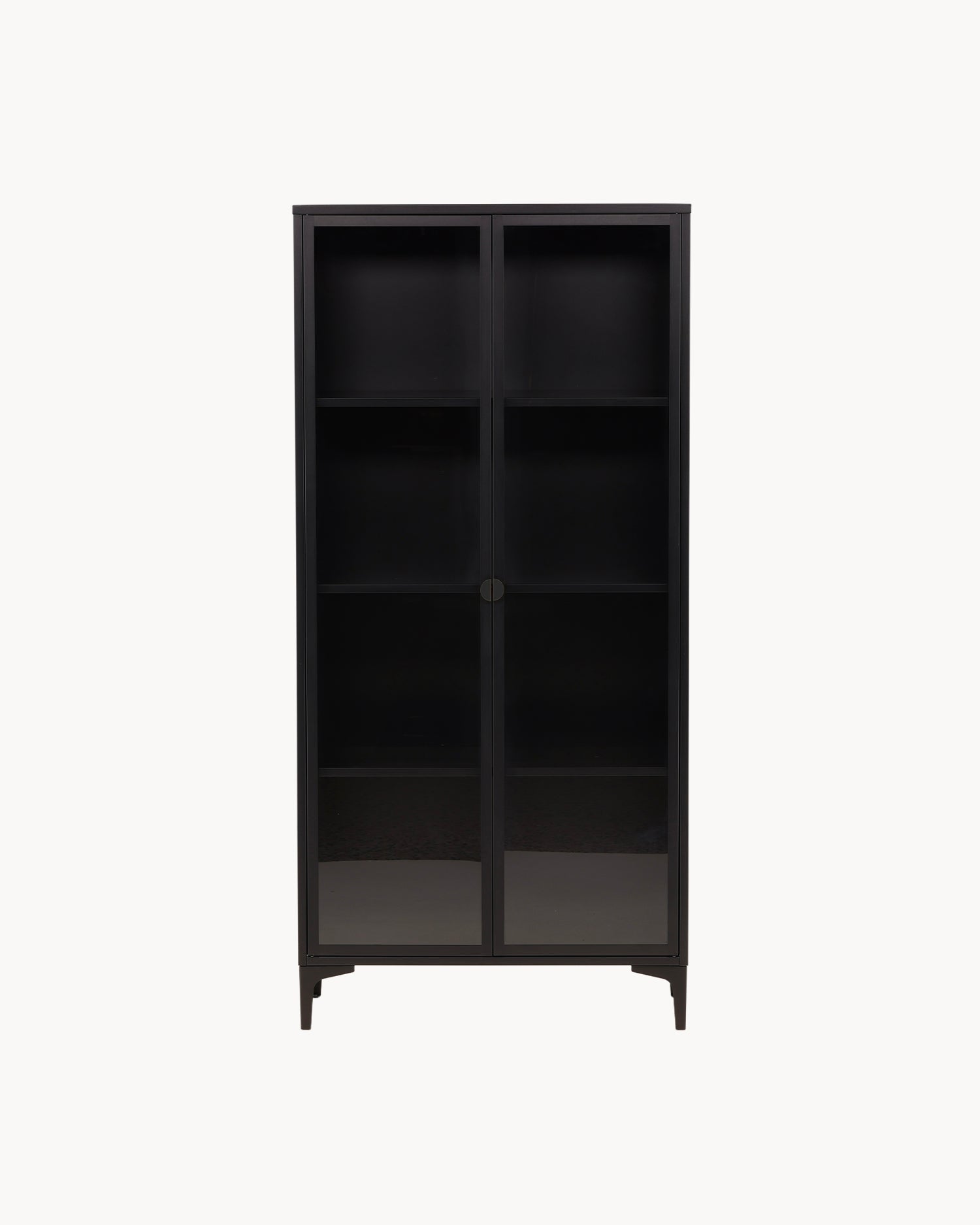 Vetrina in acciaio e vetro Piring