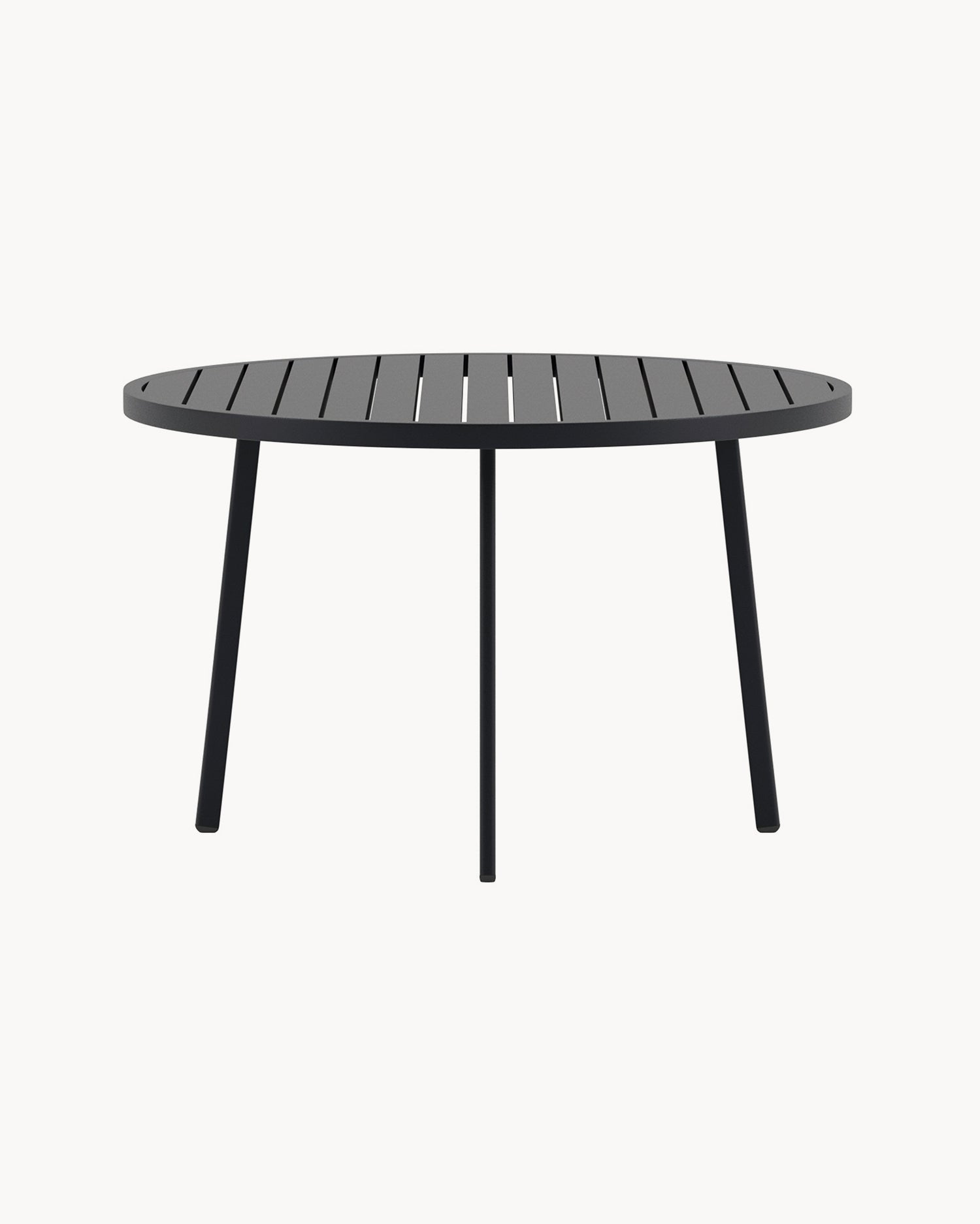 Tavolo da esterno rotondo in alluminio Giardini