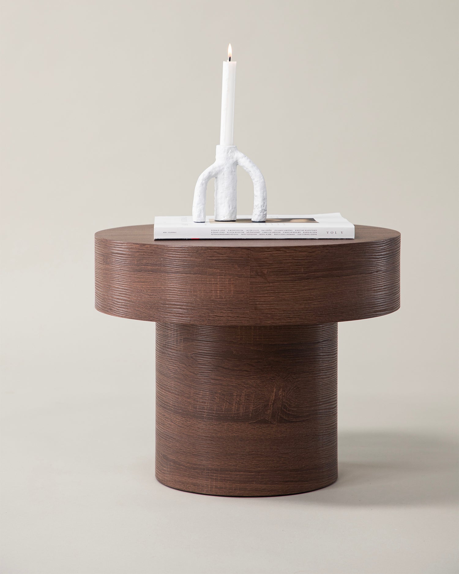 Tavolino rotondo in legno Malung