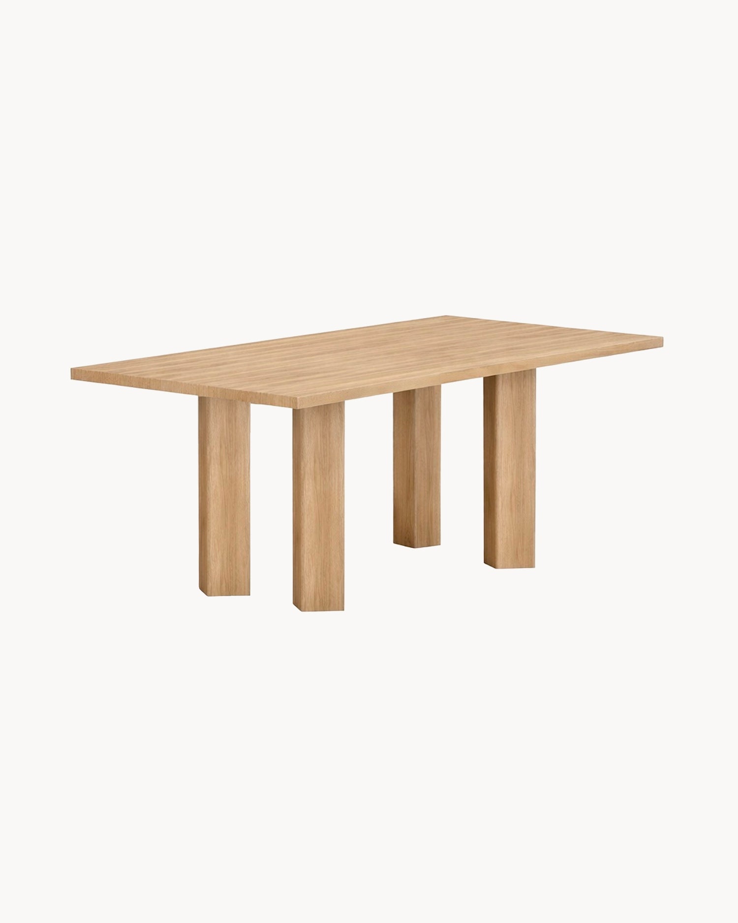 Tavolo da pranzo rettangolare in legno Lillehammer