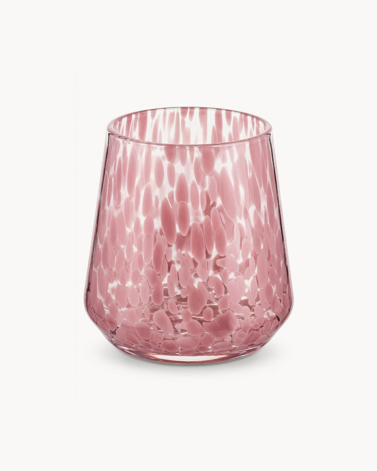 Set 6 bicchieri acqua in vetro decorato Candy - Vetro