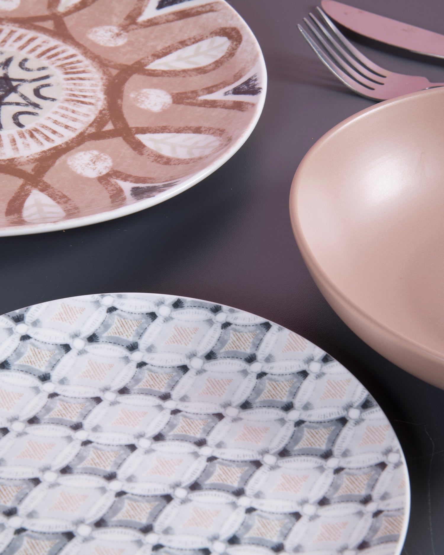 Servizio piatti in porcellana Bohemienne, 6 persone