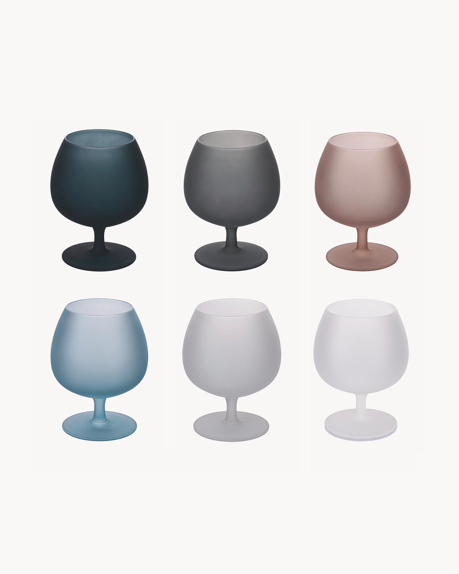 Bicchieri da liquore in vetro Stones