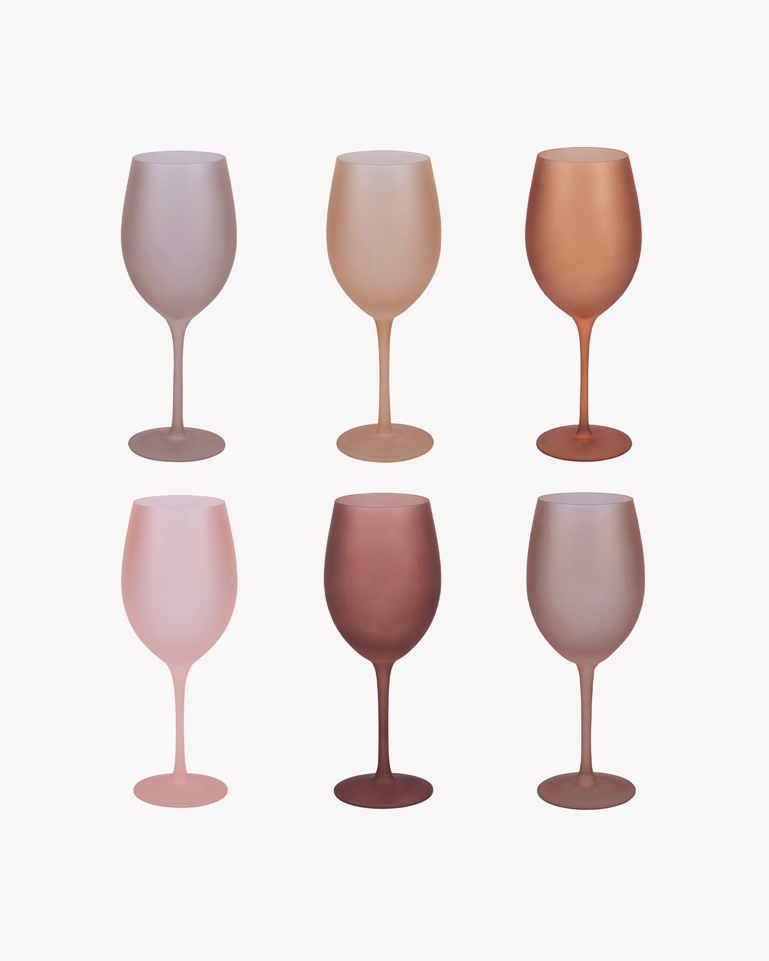 Calici in vetro Happy Hour, chocolate