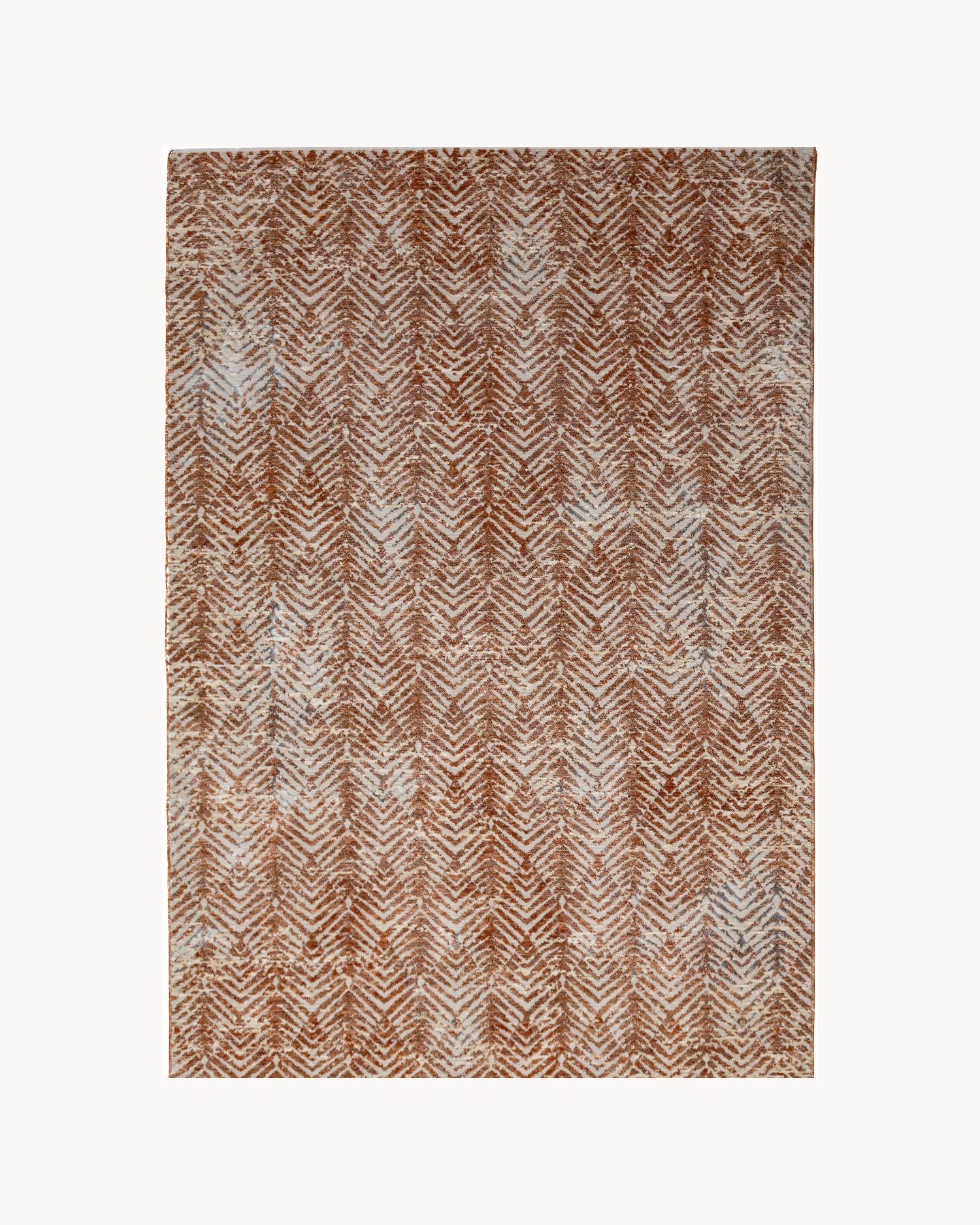 Tappeto astratto a chevron Lua