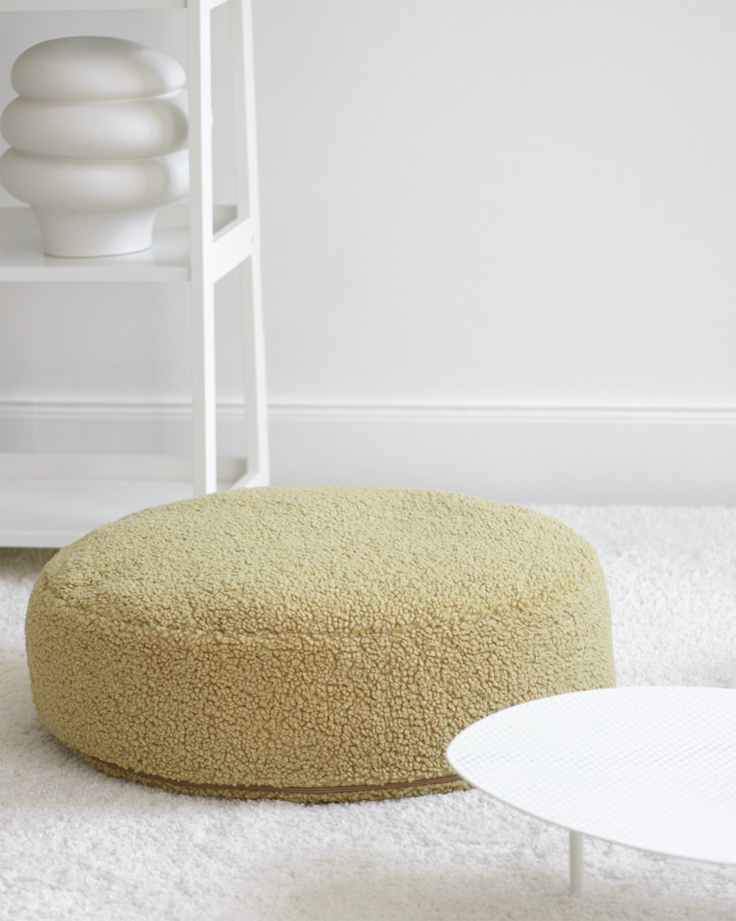 Pouf in teddy Ottoman