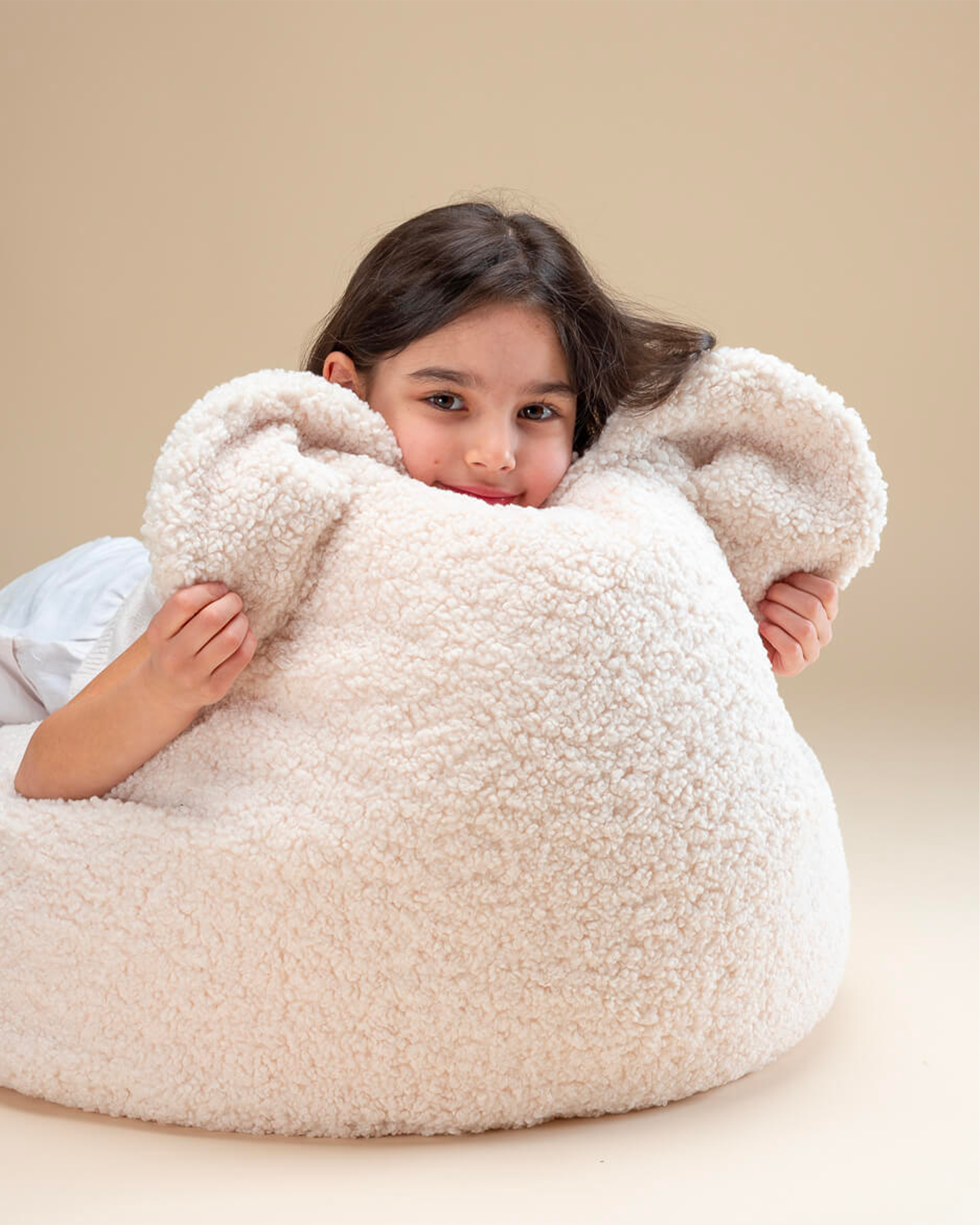 Pouf per bambini in teddy Bear