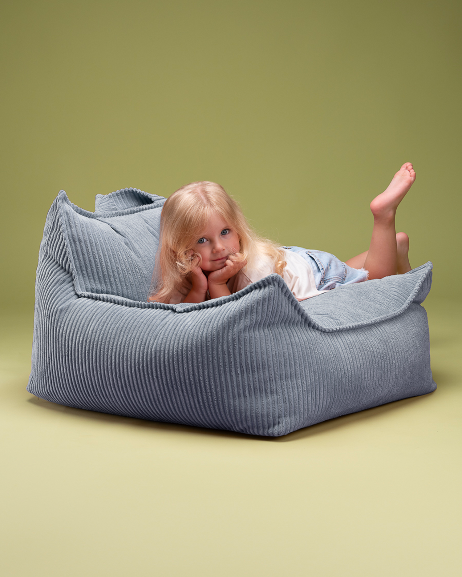 Pouf per bambini in velluto a coste Beanbag