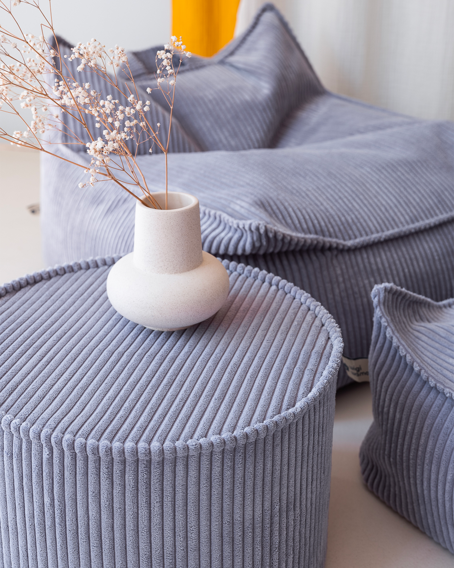 Pouf per bambini in velluto a coste Beanbag