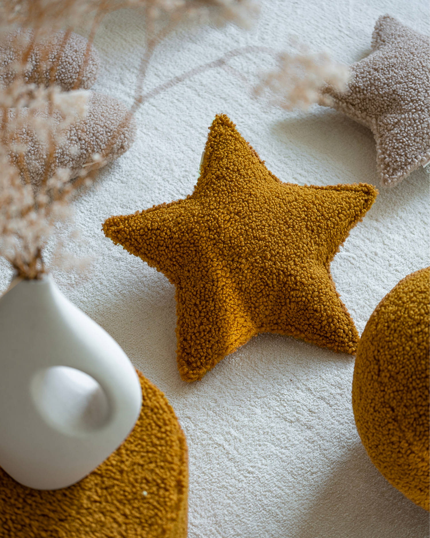 Cuscino in teddy Star