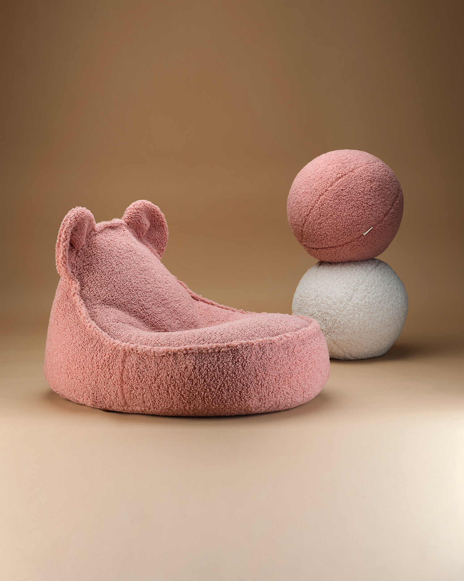 Cuscino in teddy Ball