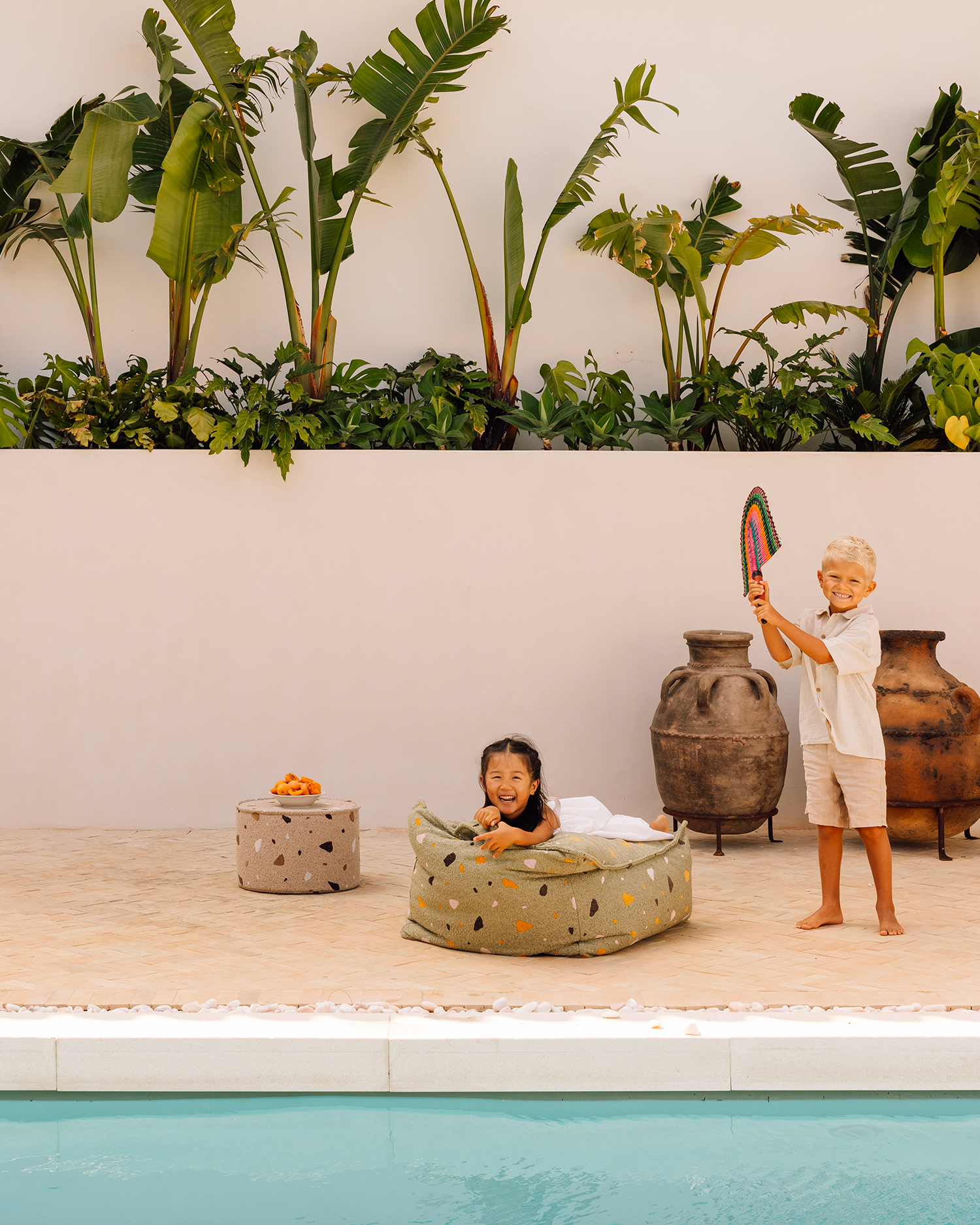 Pouf per bambini Terrazzo