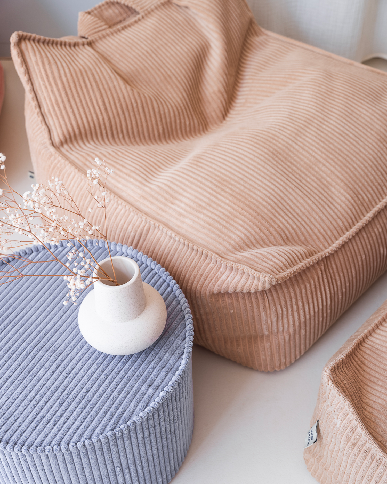 Pouf per bambini in velluto a coste Beanbag