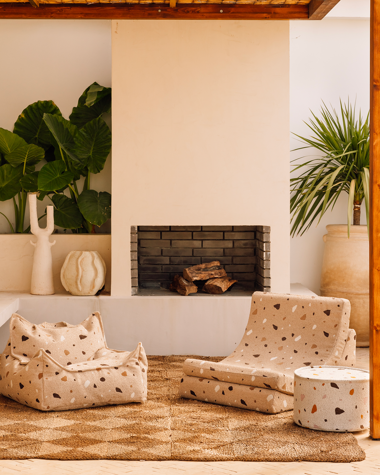 Pouf per bambini Terrazzo