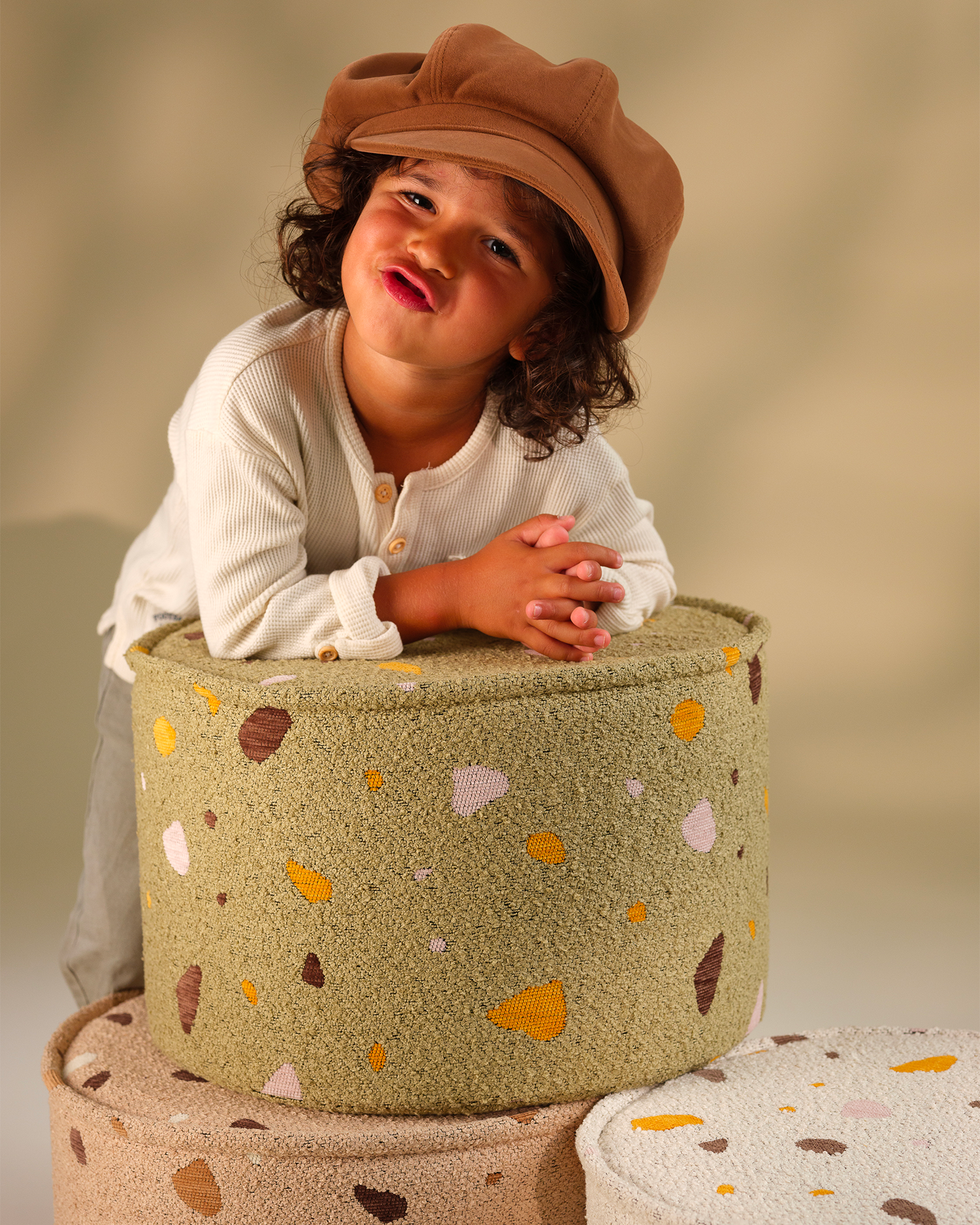Pouf per bambini Terrazzo