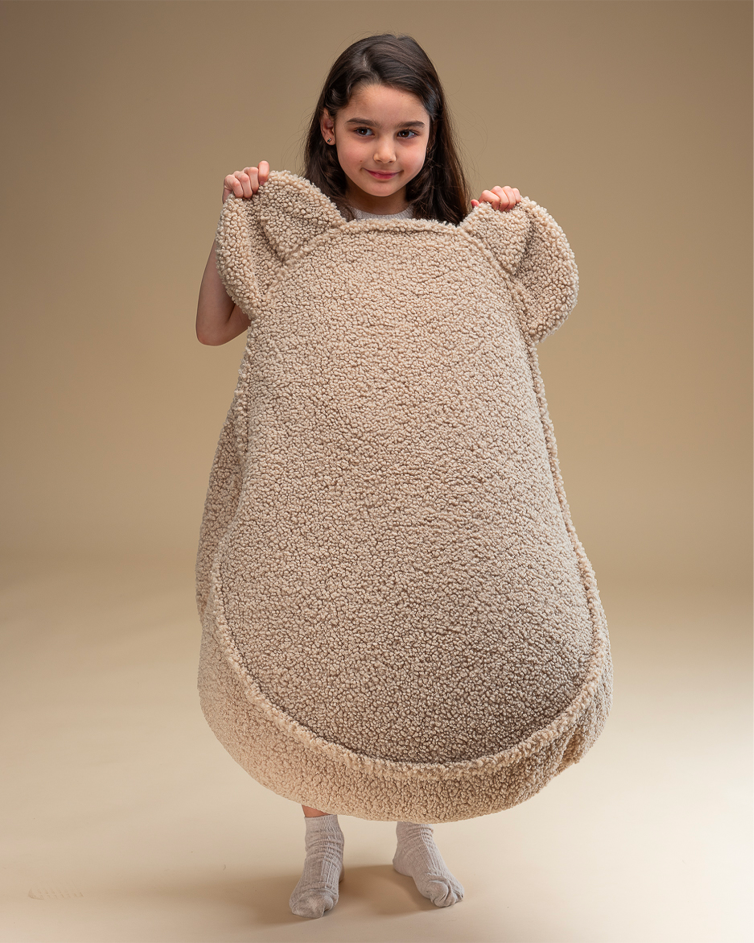 Pouf per bambini in teddy Bear