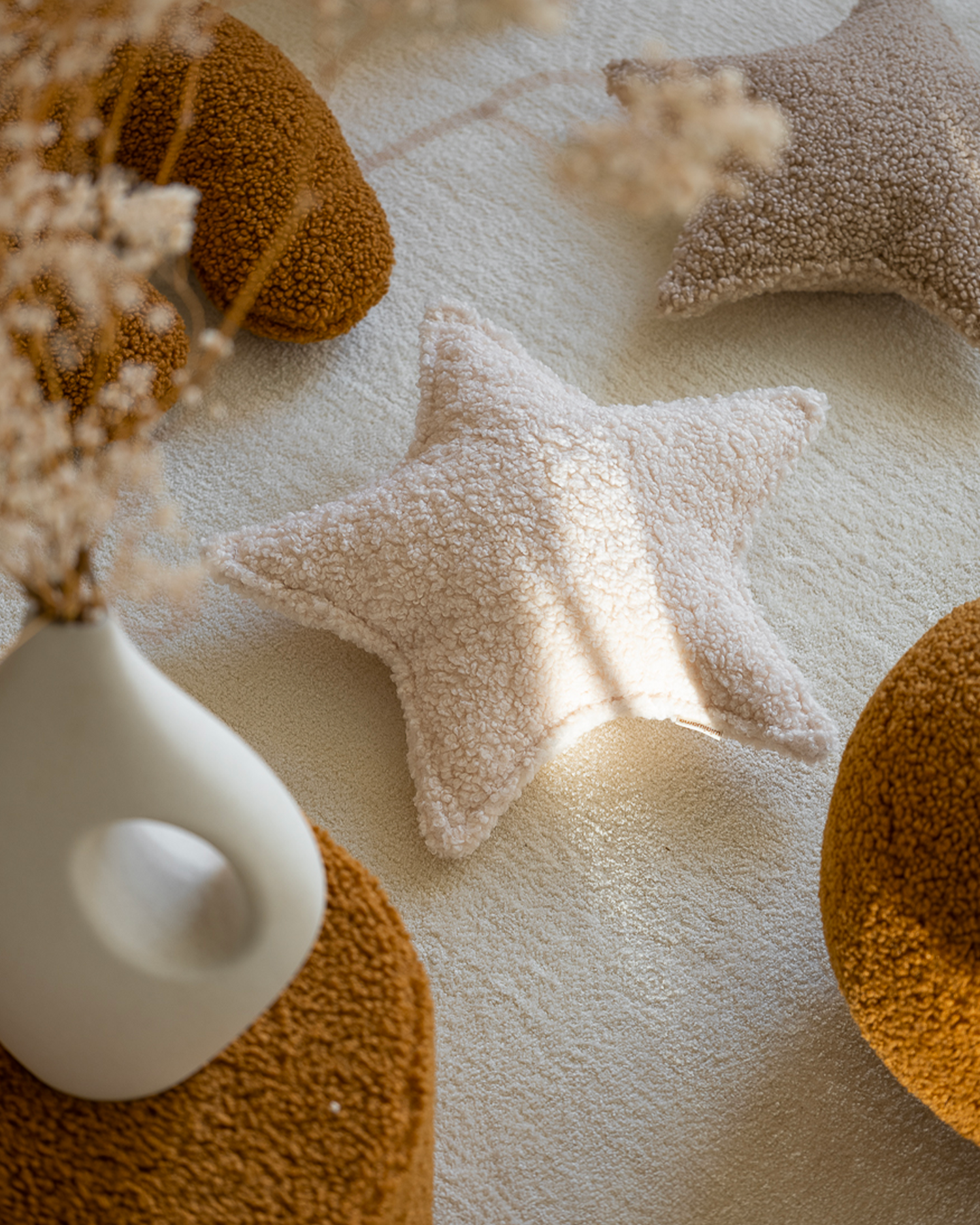 Cuscino in teddy Star