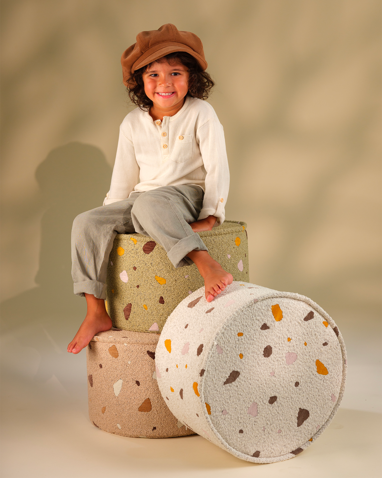 Pouf per bambini Terrazzo