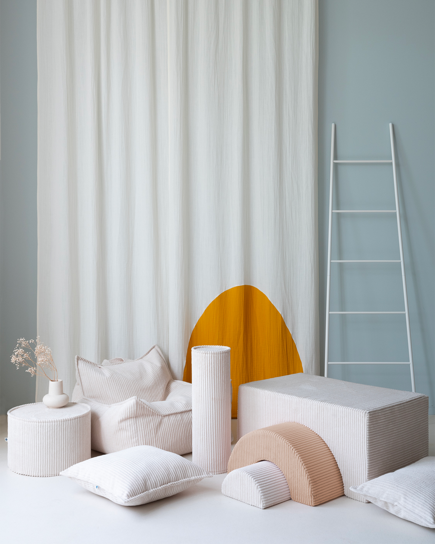 Pouf per bambini in velluto a coste Beanbag