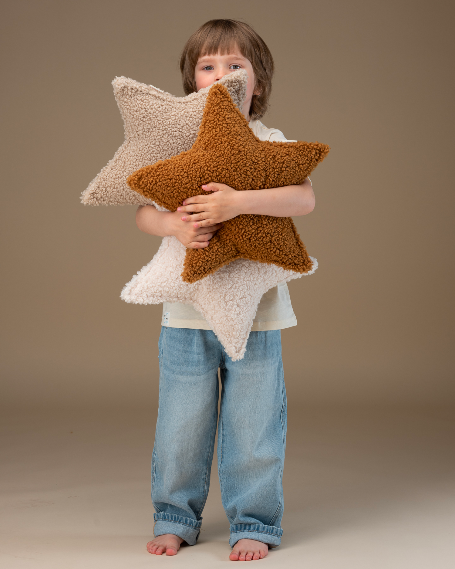 Cuscino in teddy Star