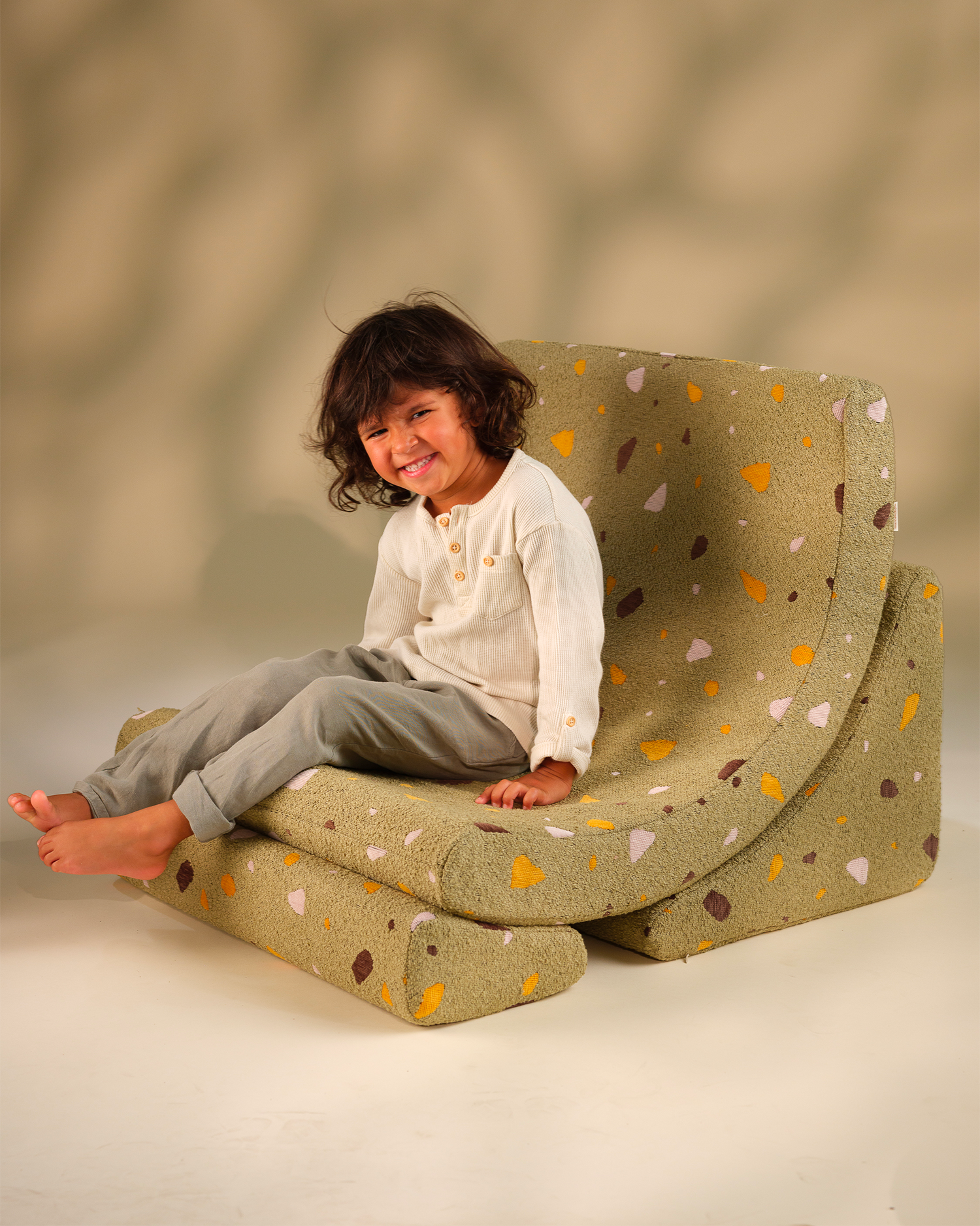 Poltrona per bambini Moon Terrazzo