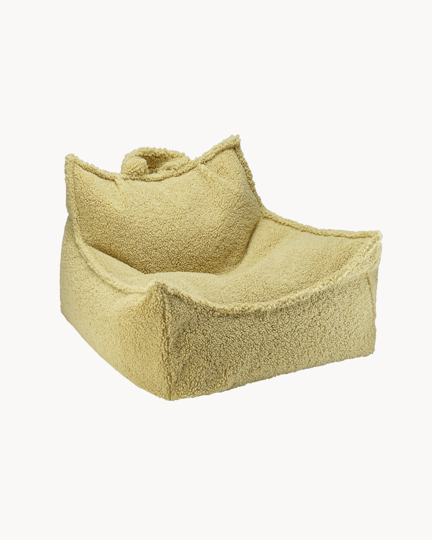 Pouf per bambini in teddy Beanbag