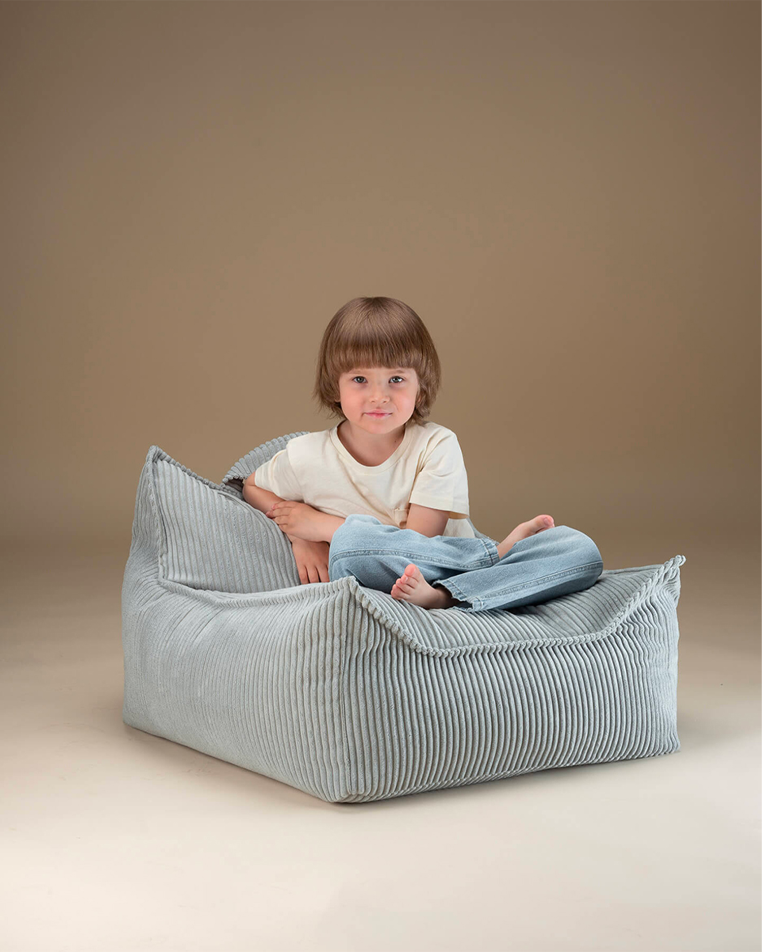 Pouf per bambini in velluto a coste Beanbag