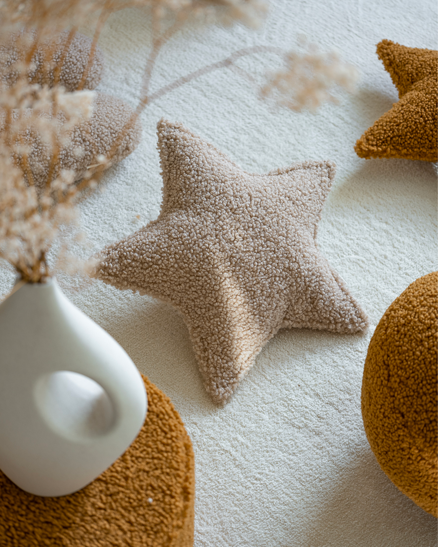 Cuscino in teddy Star