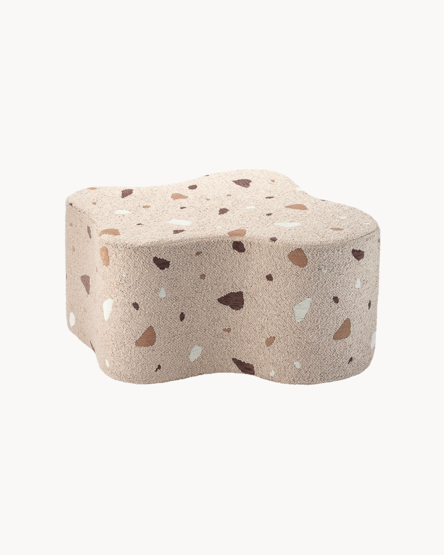 Pouf per bambini Cloud Terrazzo