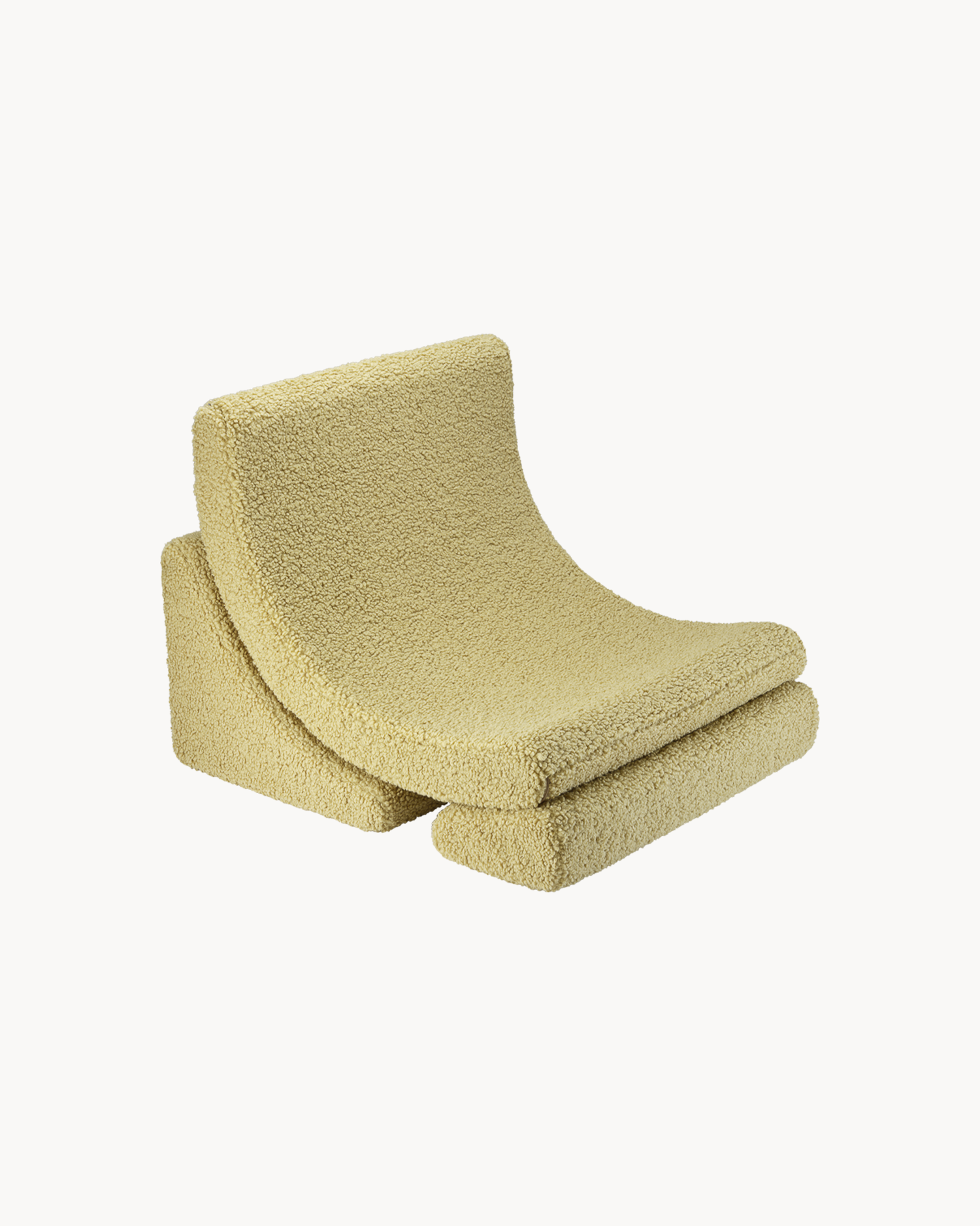 Poltrona per bambini in teddy Moon