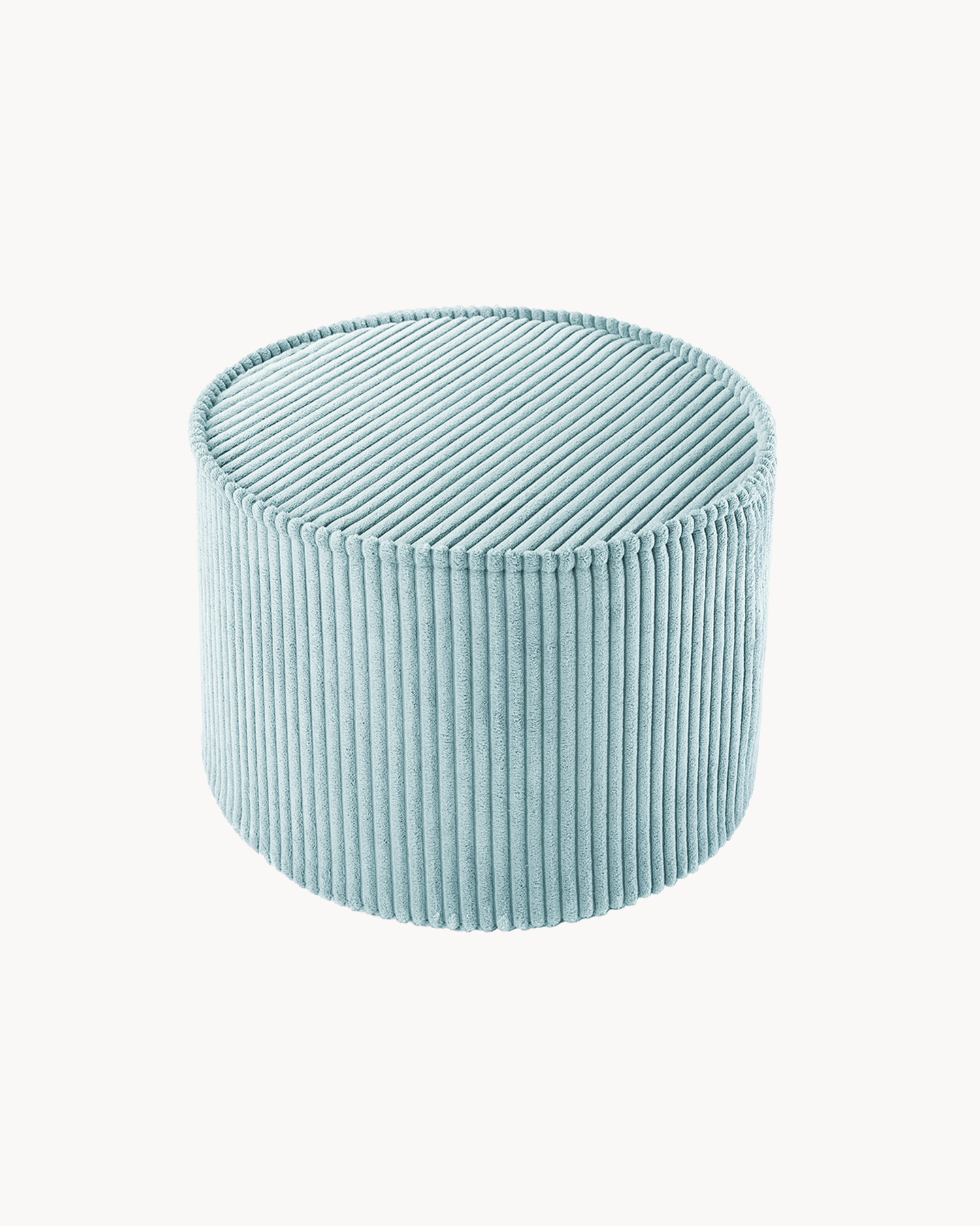 Pouf per bambini in velluto a coste