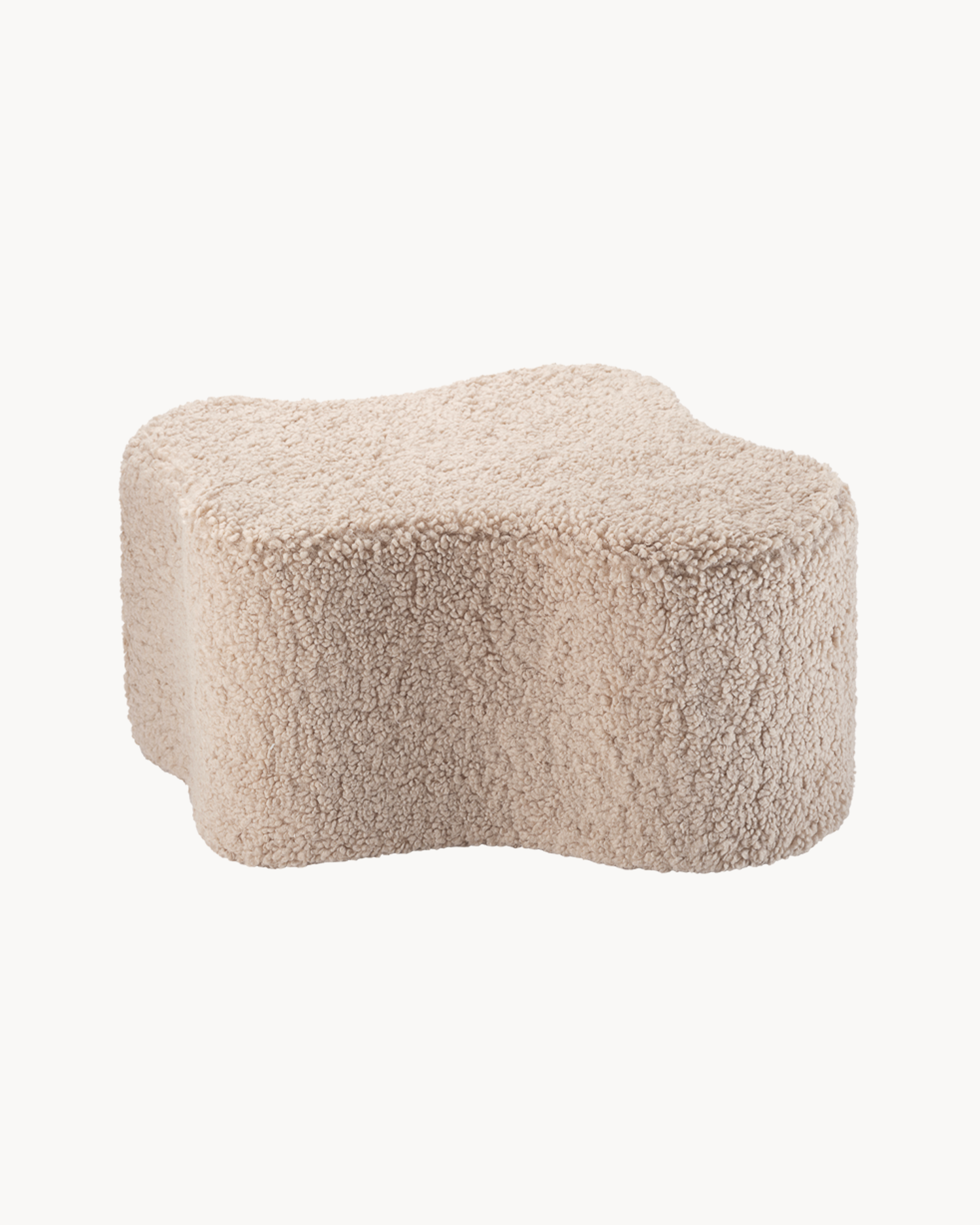 Pouf per bambini in teddy Cloud