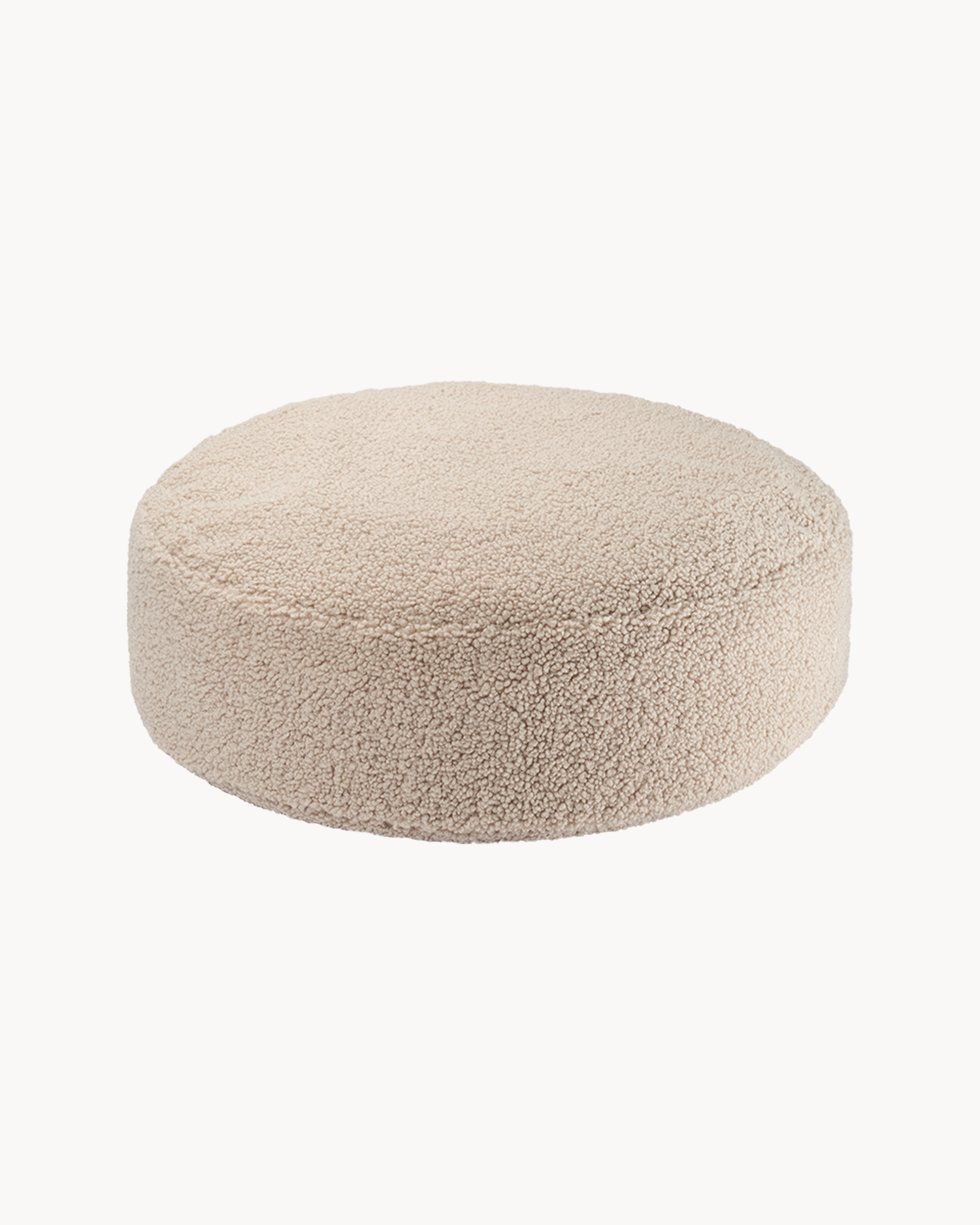 Pouf in teddy Ottoman