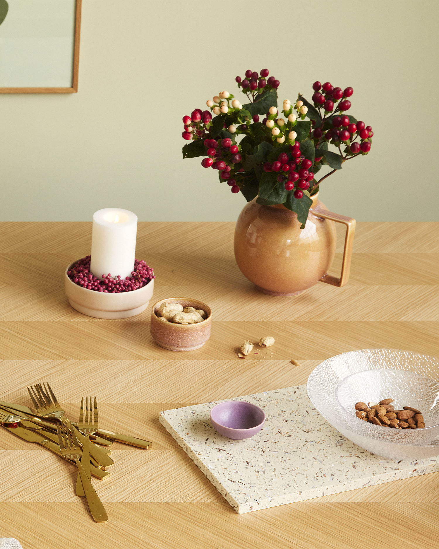 Set 2 taglieri in terrazzo Shade