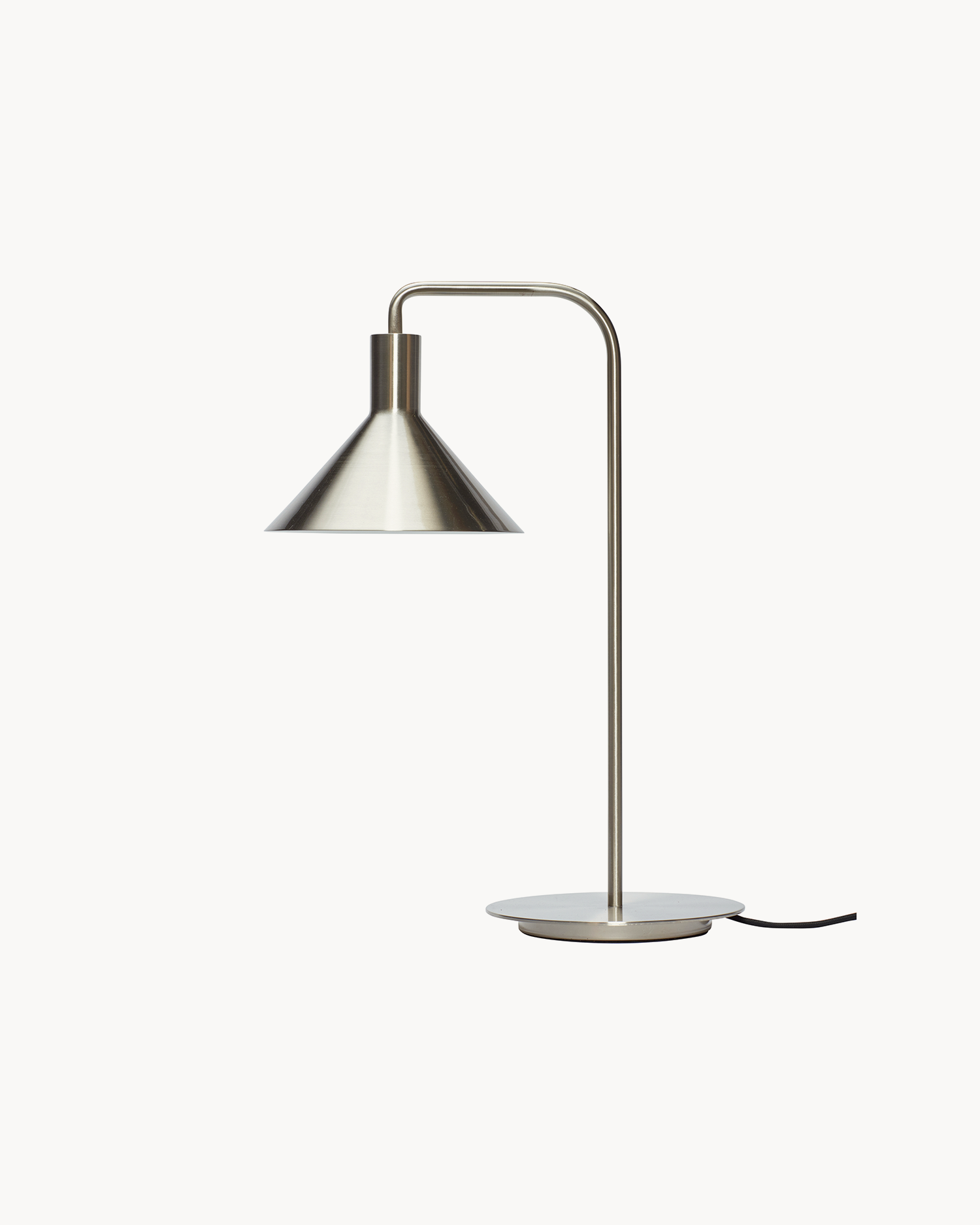 Lampada da tavolo Solo, argento