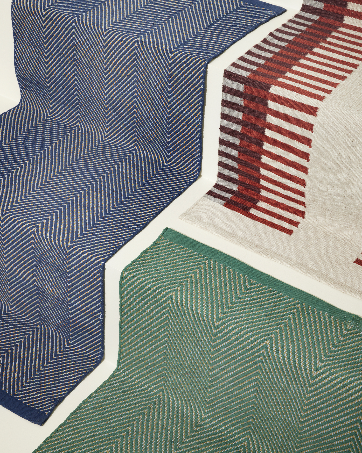 Tappeto in cotone Mellow, verde