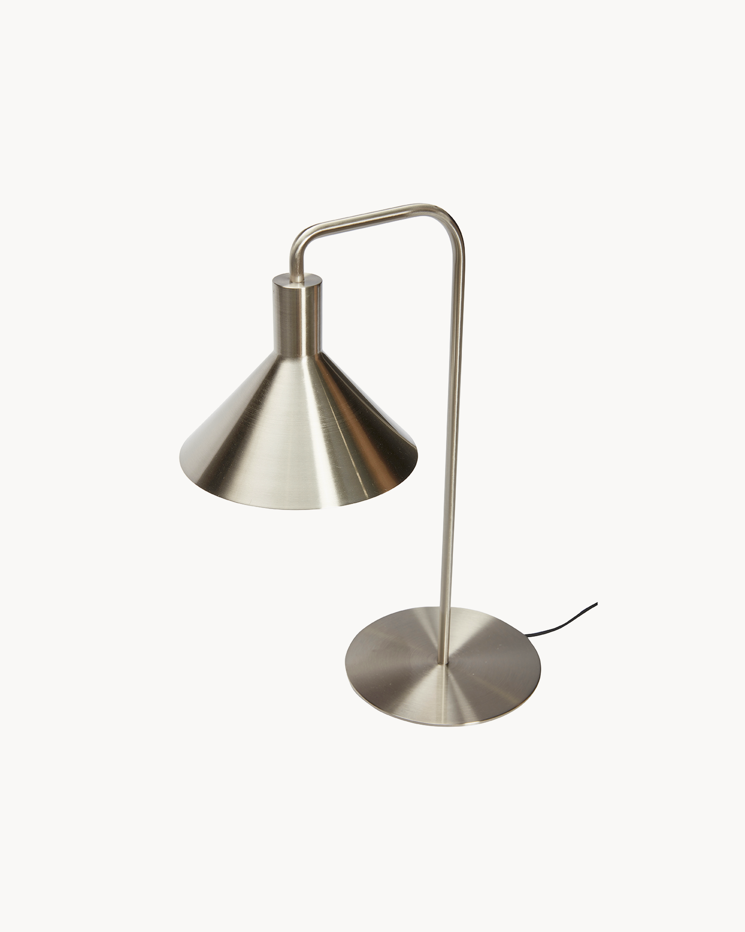 Lampada da tavolo Solo, argento