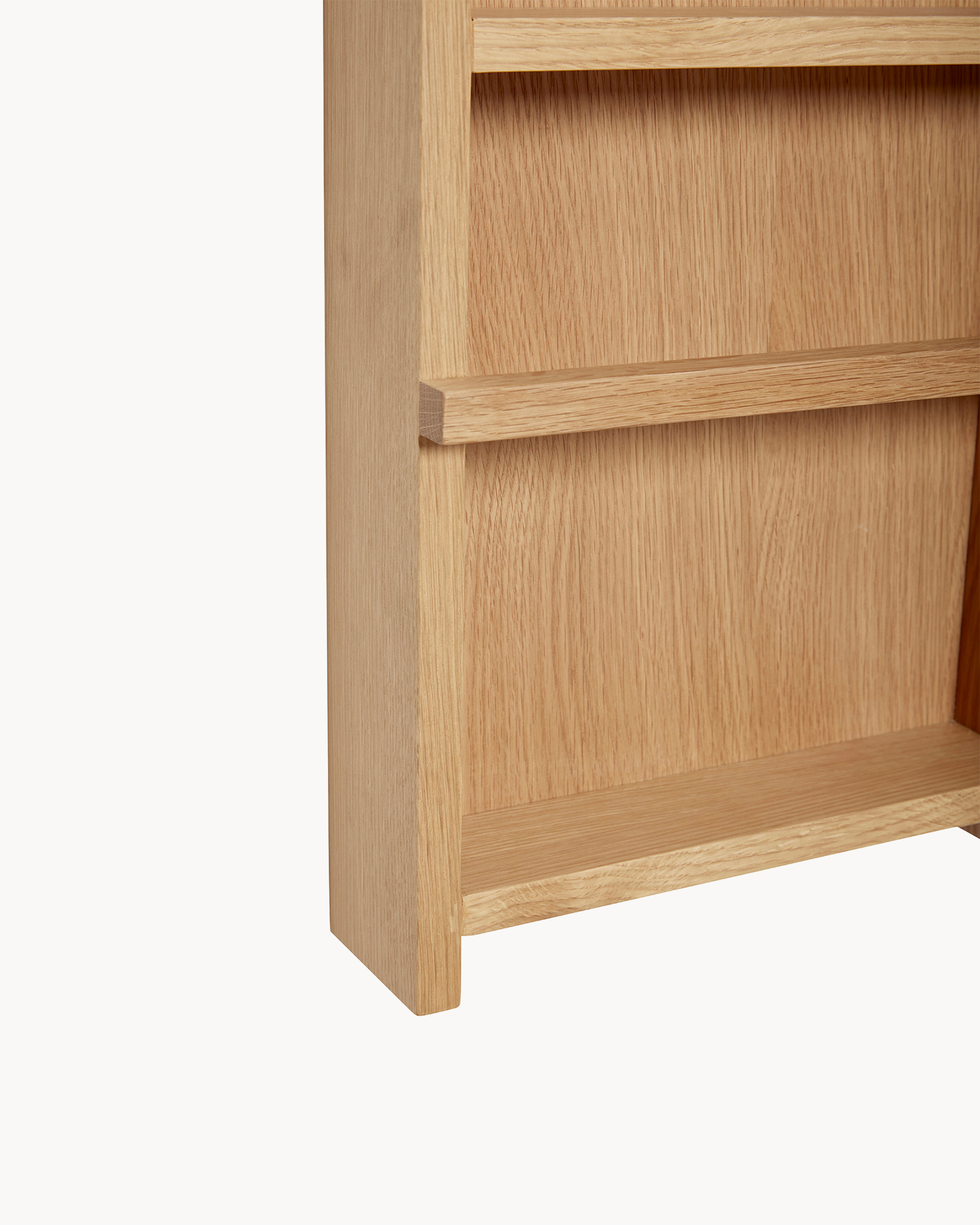 Portariviste da parete in legno di quercia Vertigo