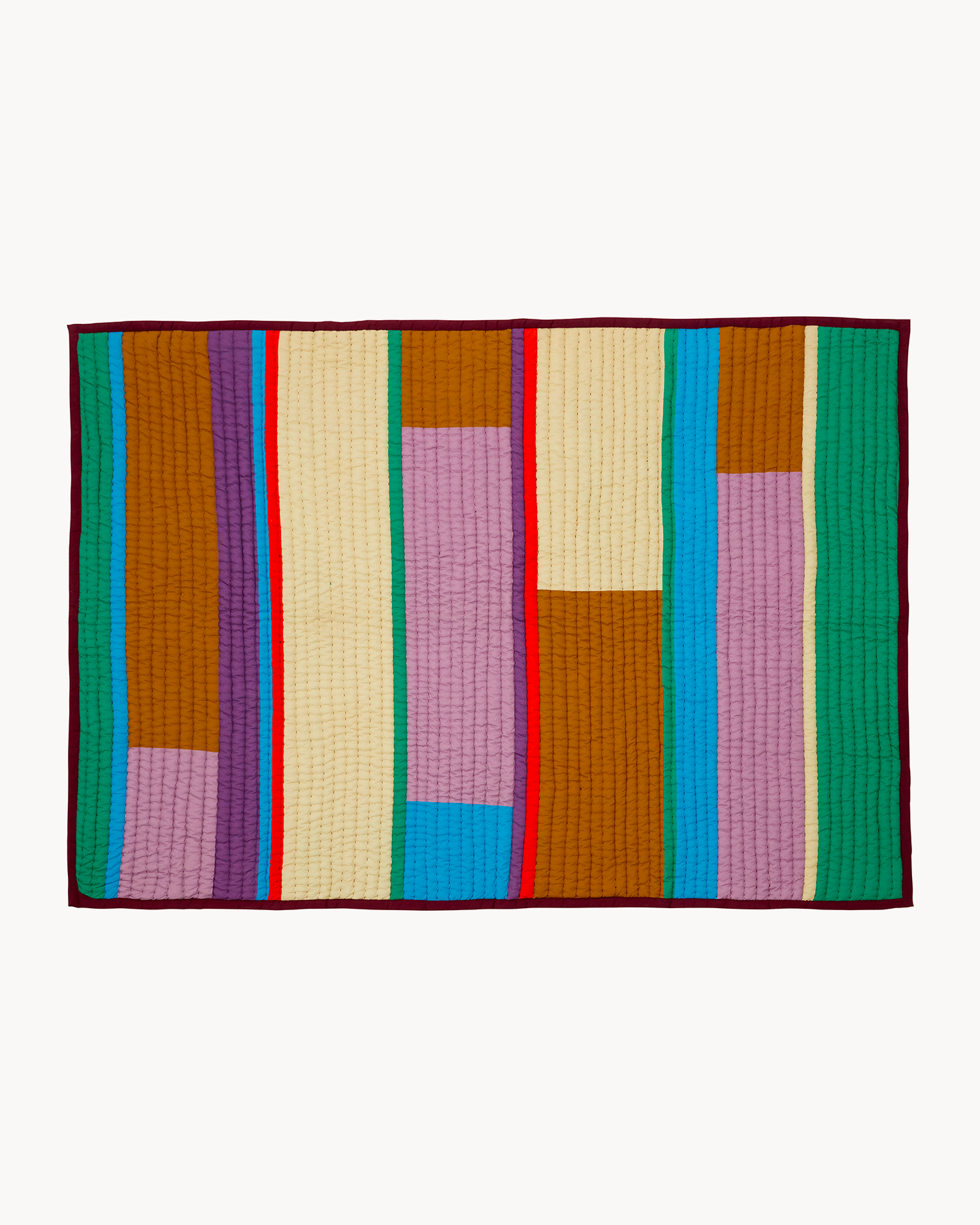 Plaid trapuntato in cotone Pavilion