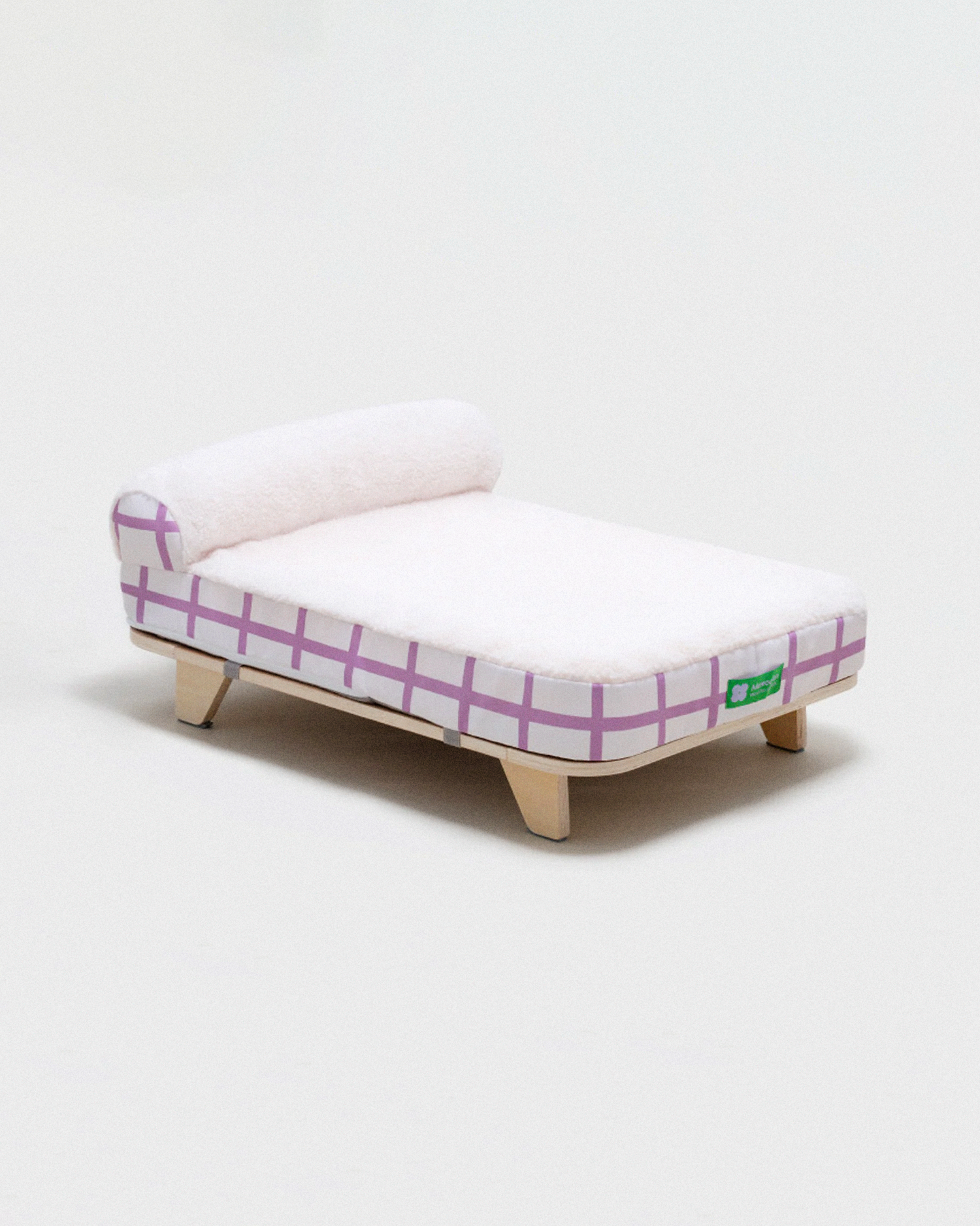 Cuccia Hope, rosa a quadri