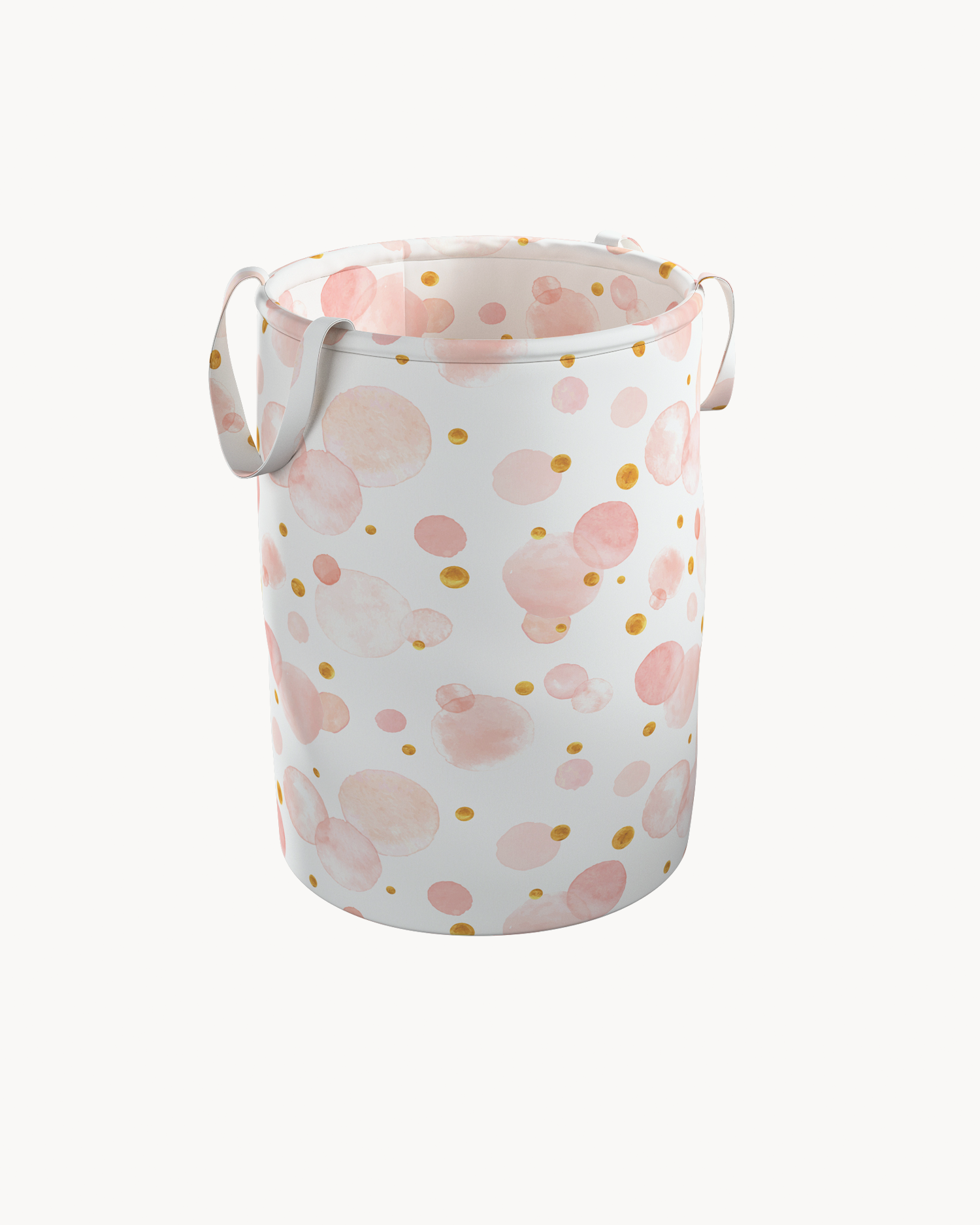 Cesta portagiochi Tobi pink bubble